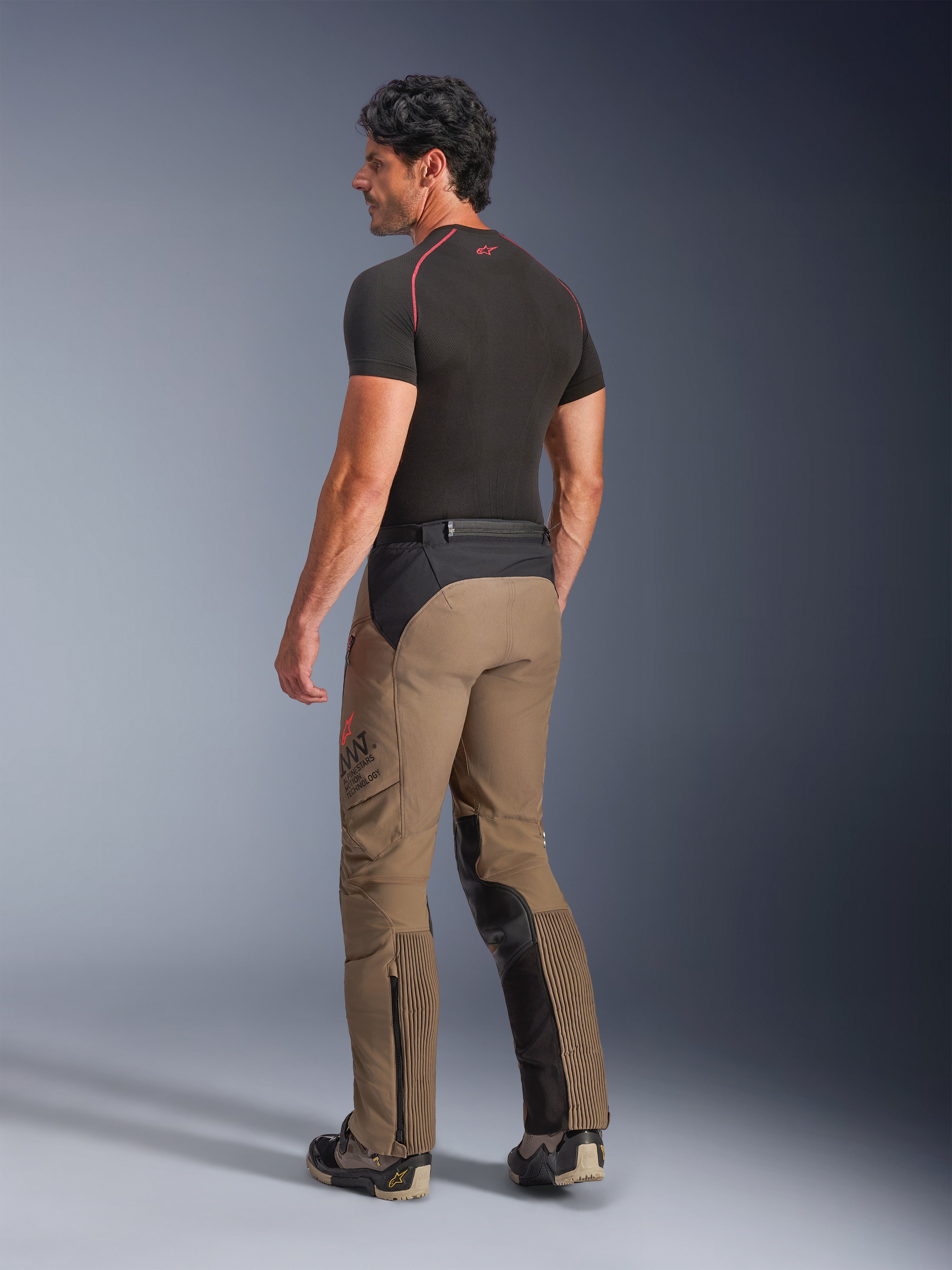AMT-8 Stretch Drystar® XF - Black Motorcycle Pants | Alpinestars®