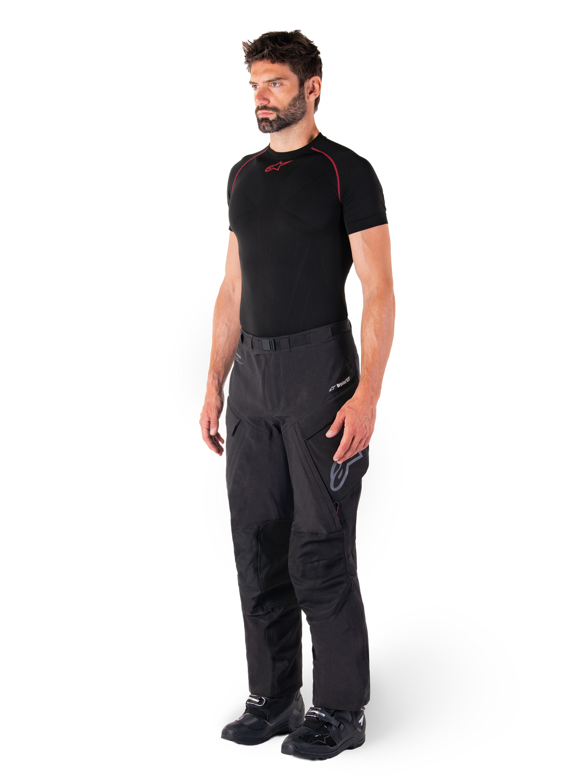 Hyde XT Drystar® - Black Motorcycle Pants | Alpinestars®