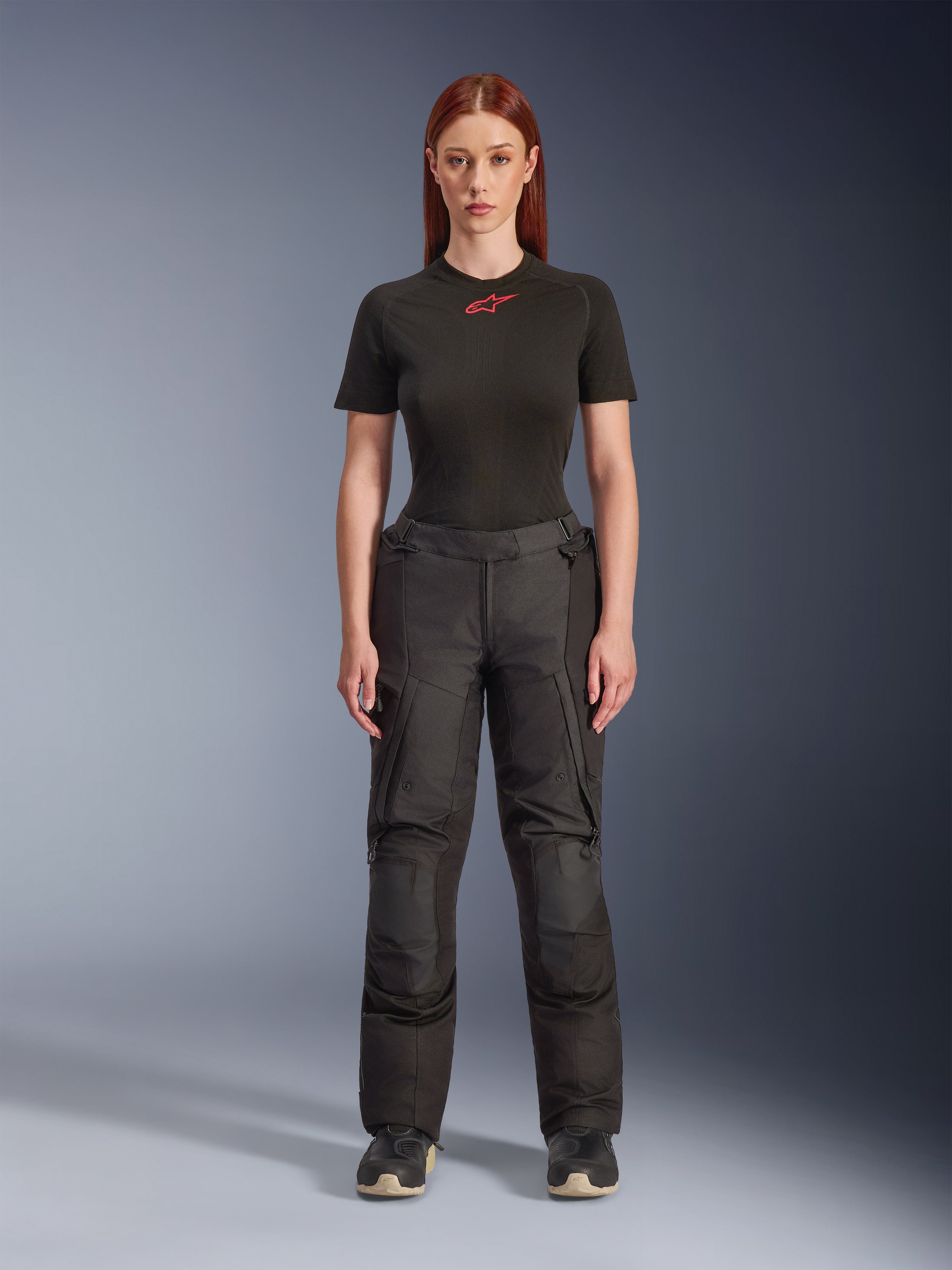 Stella Andes V4 Drystar® - Black Motorcycle Pants | Alpinestars®
