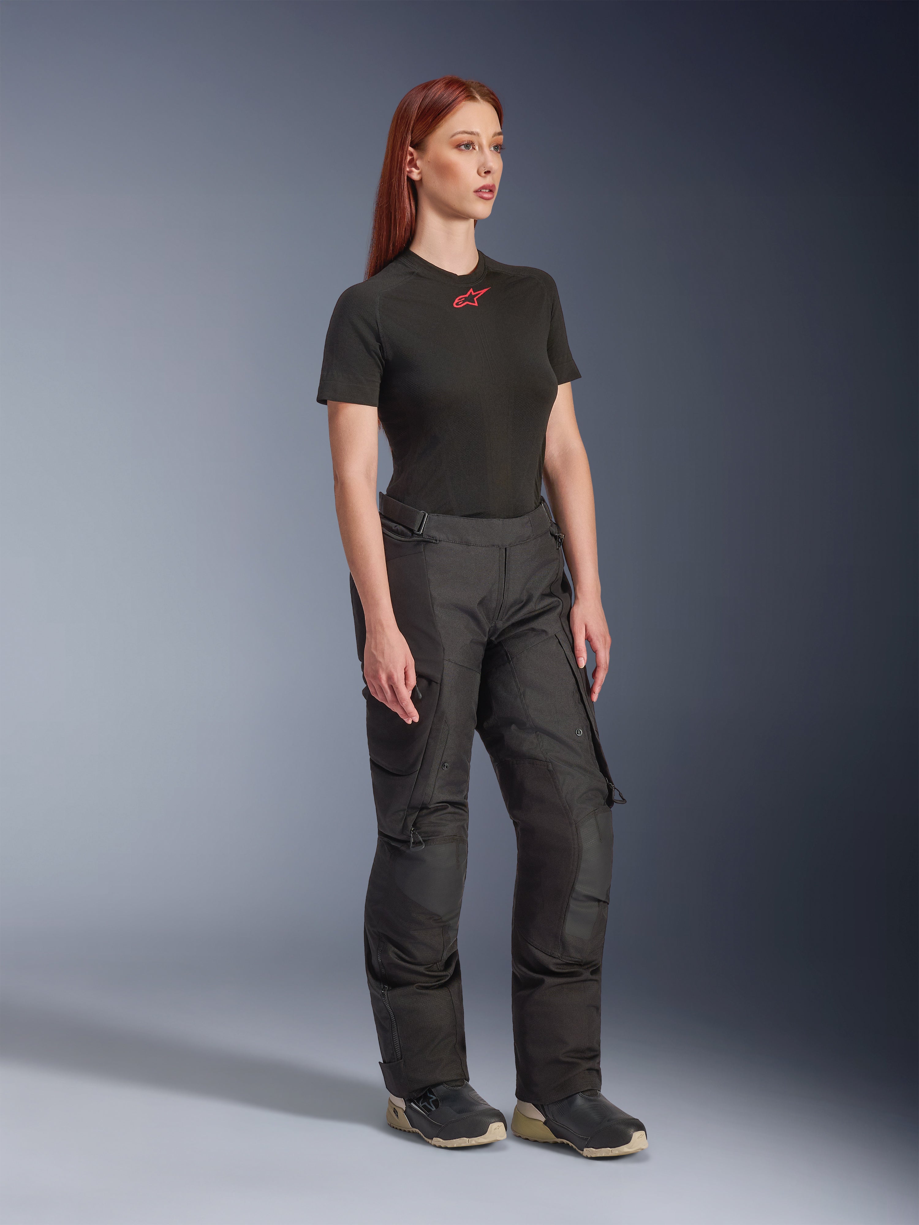 Stella Andes V4 Drystar® - Black Motorcycle Pants | Alpinestars®
