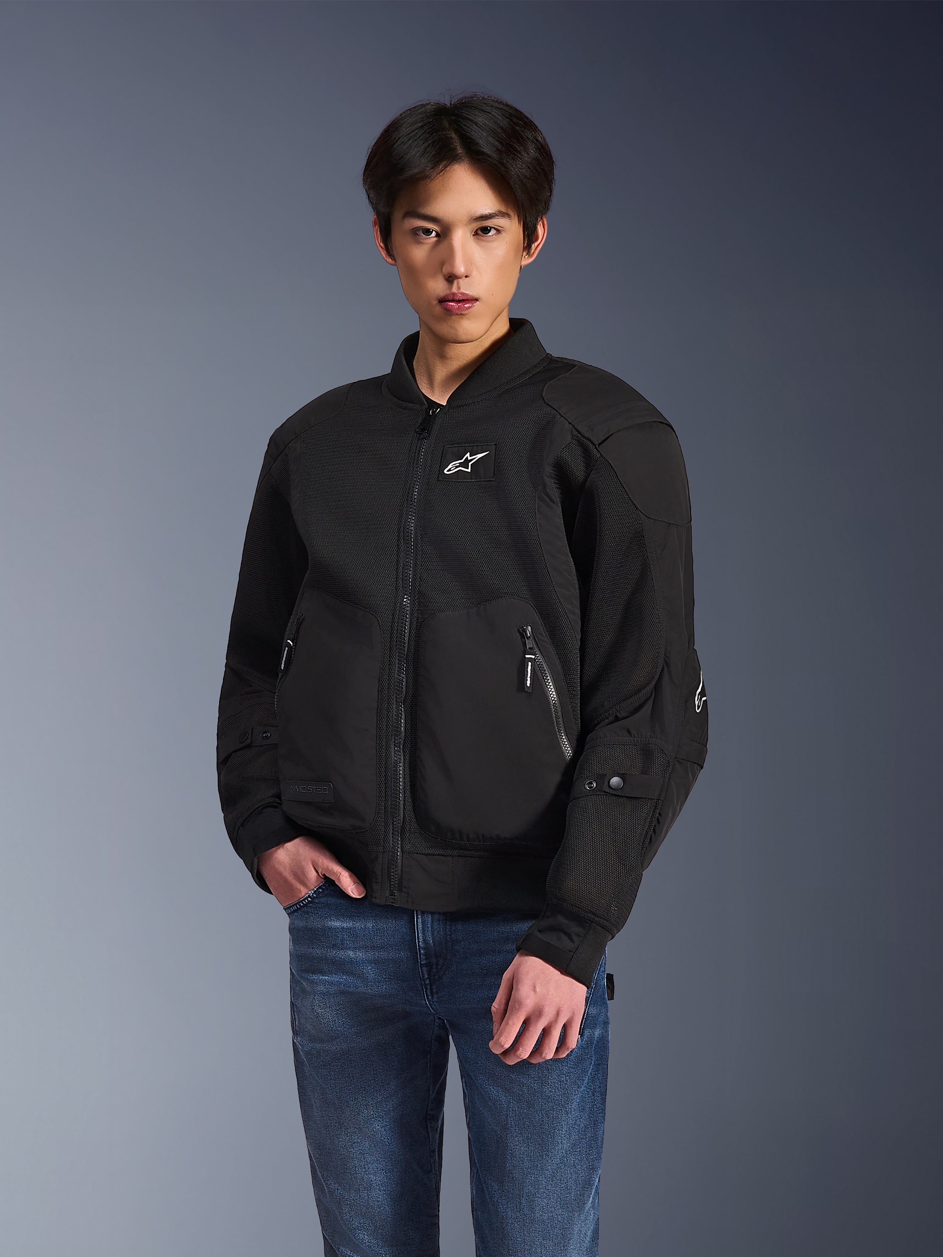 Flight Air - Black Motorcycle Jacket | Alpinestars®