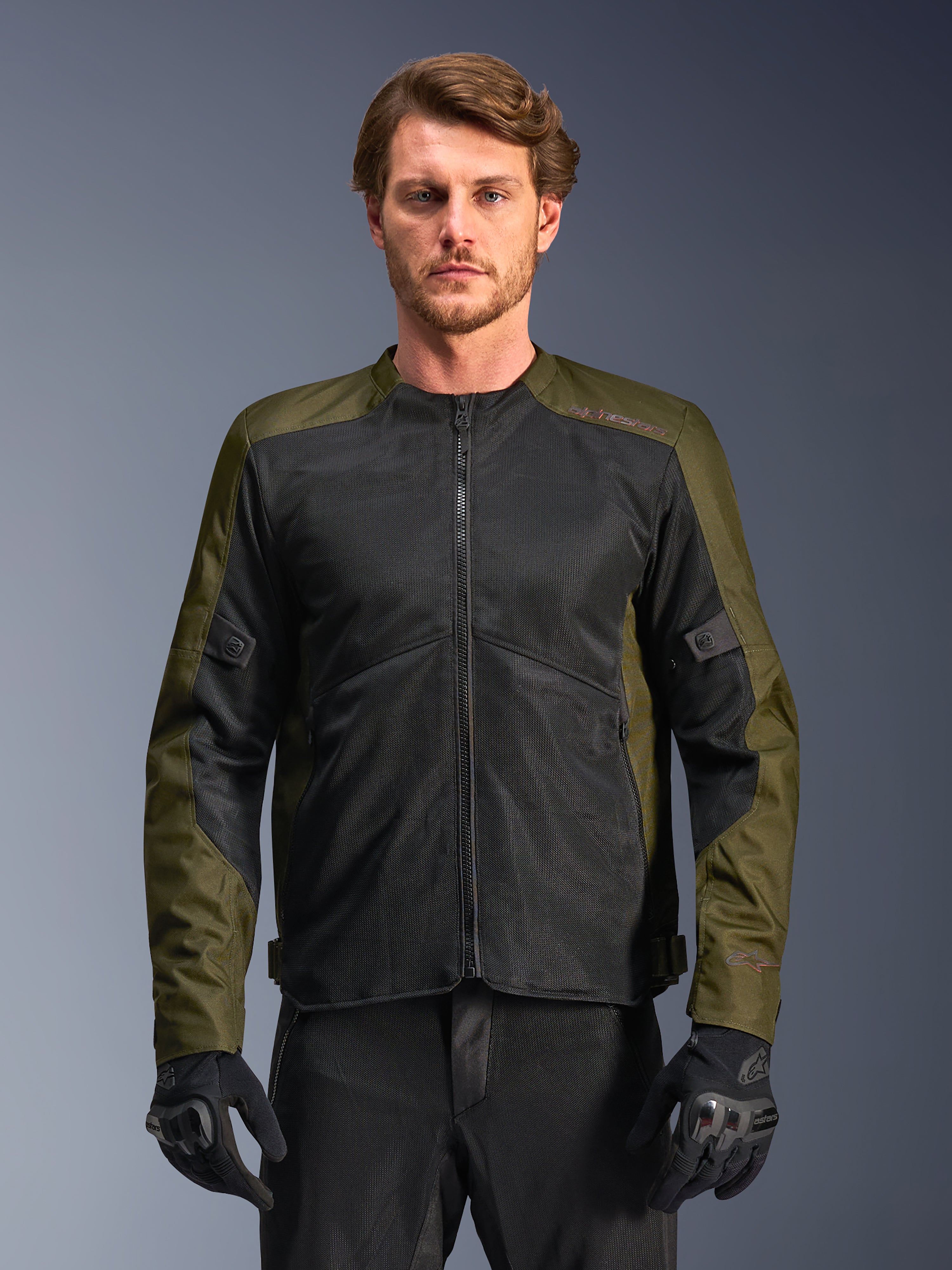 C-1 Air - Brown Motorcycle Jacket | Alpinestars®