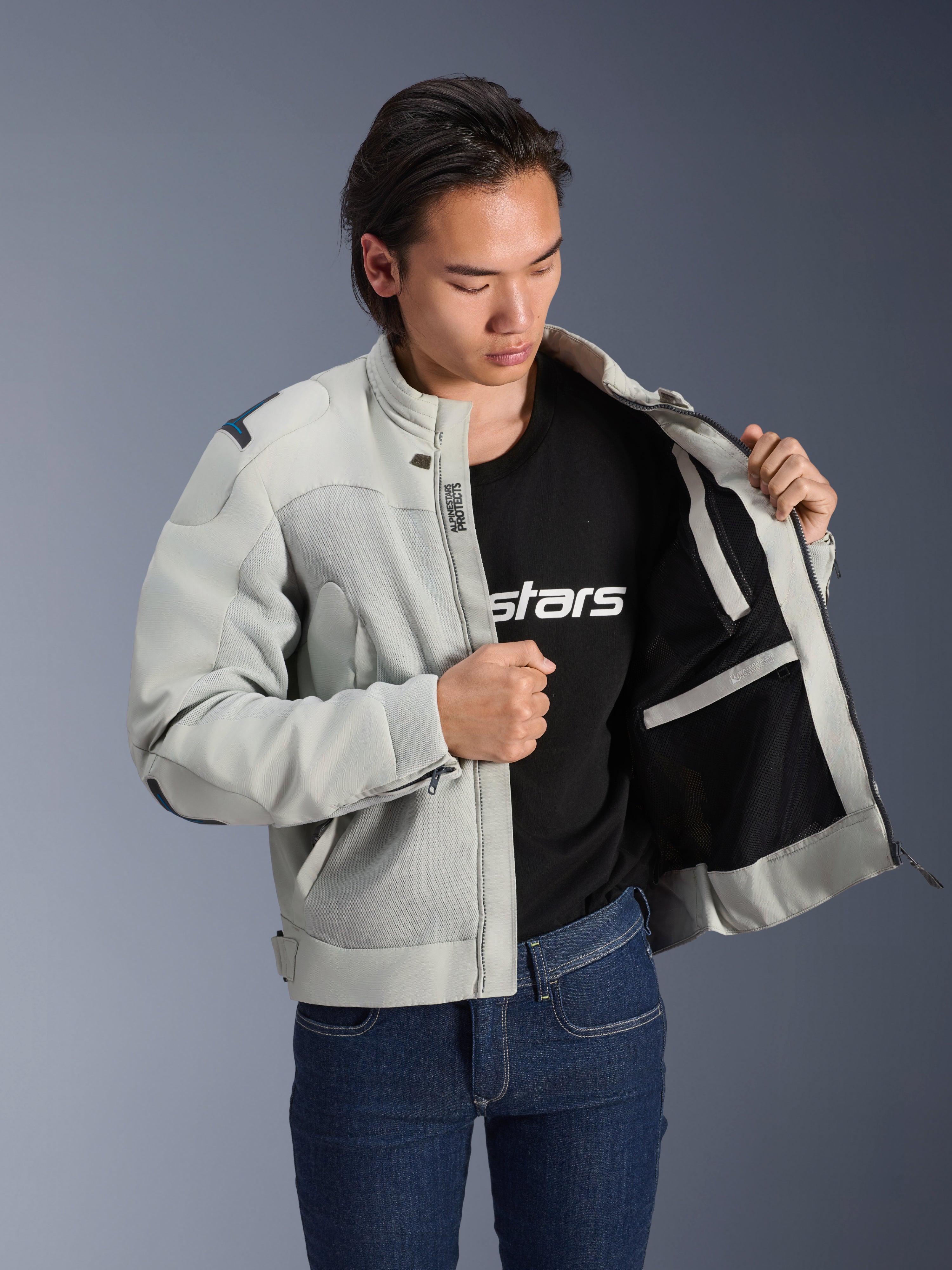 Circal-1 Air - Gray Motorcycle Jacket | Alpinestars®