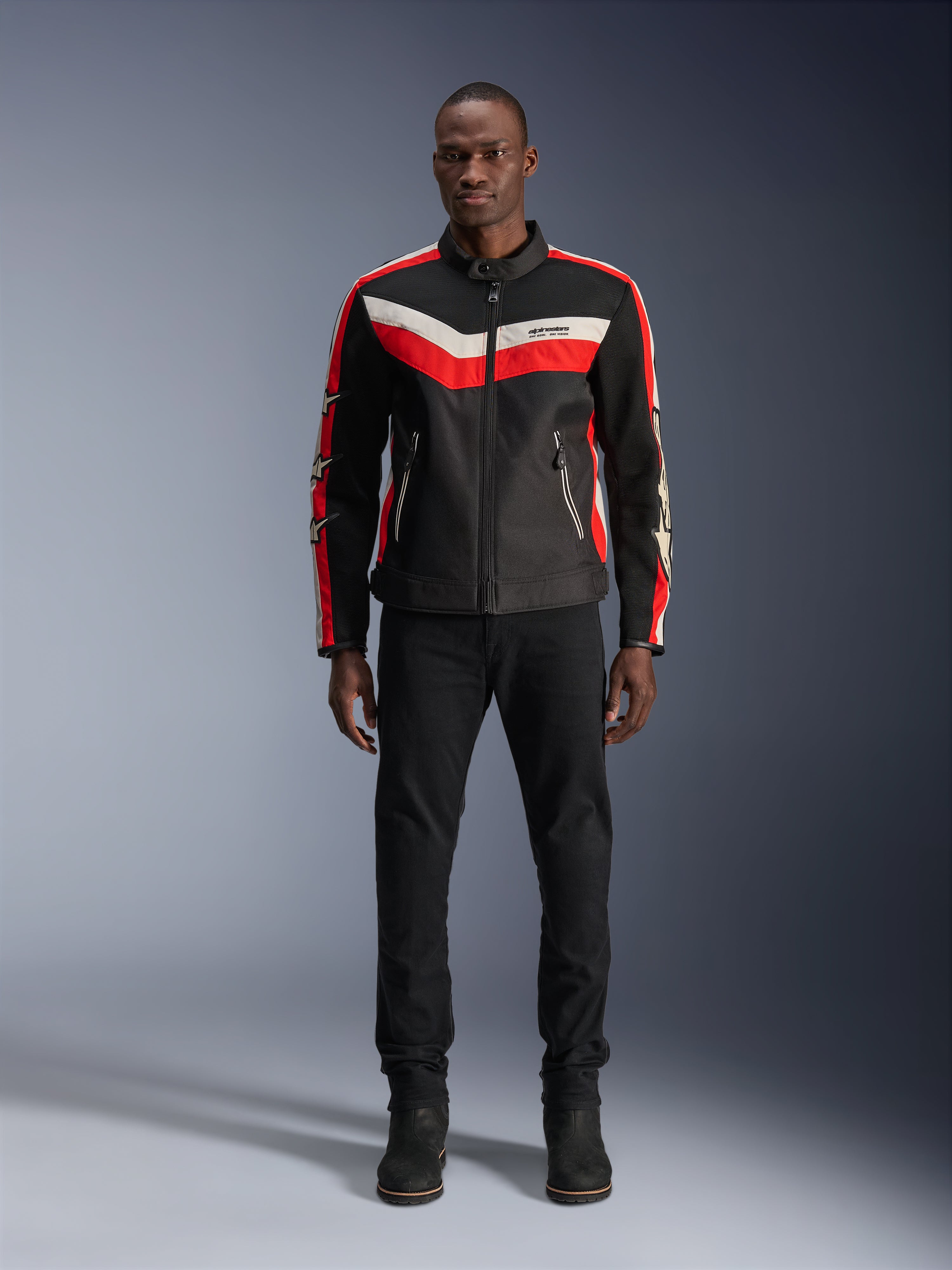 T-Dyno Air - Black Motorcycle Jacket | Alpinestars®