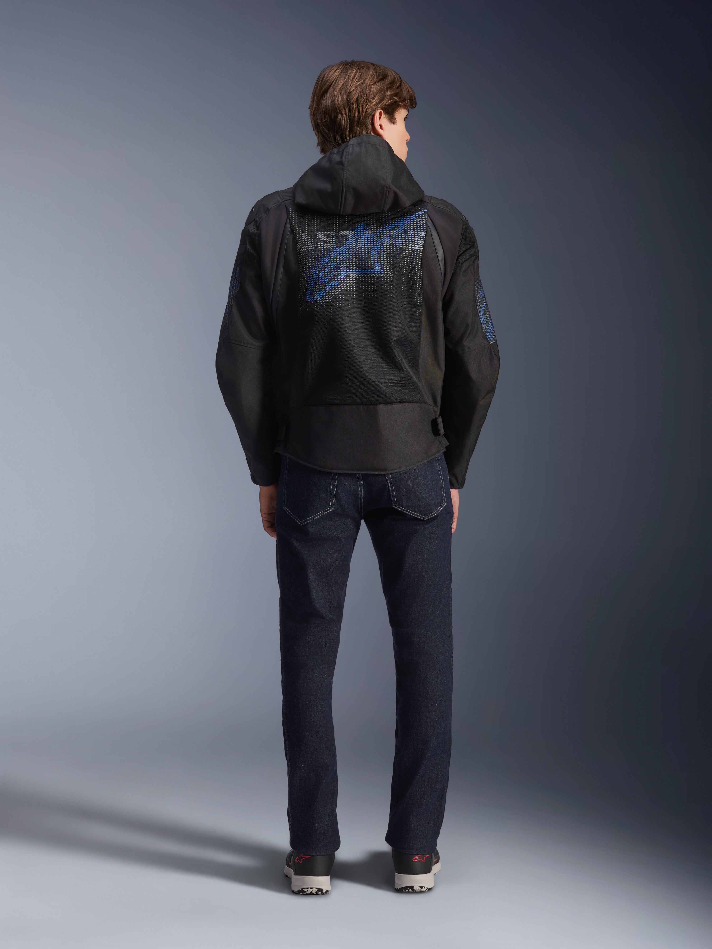 Zaca Air Venom Waterproof - Blue Motorcycle Jacket | Alpinestars®