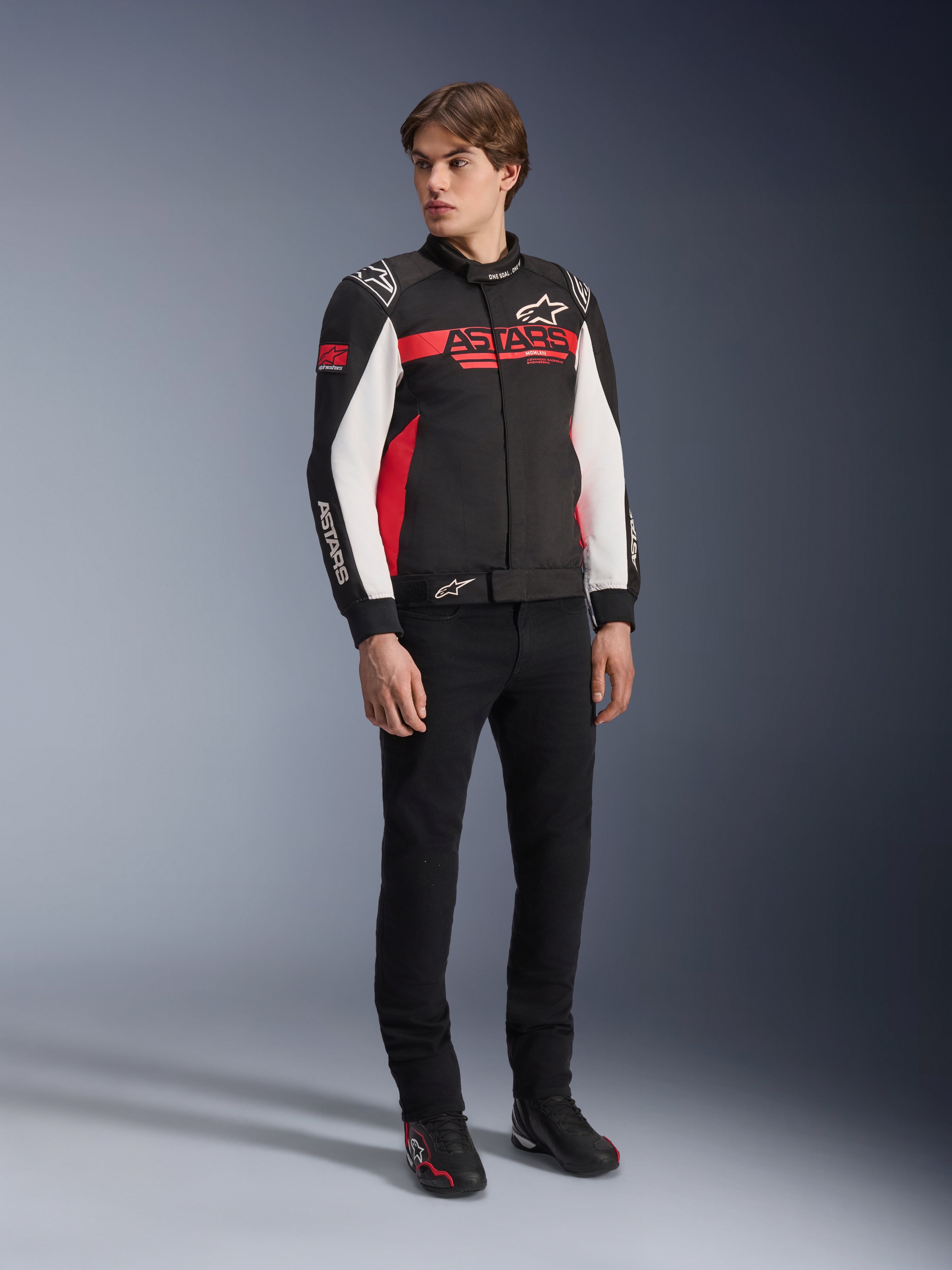 Monza Sport - Red Motorcycle Jacket | Alpinestars®