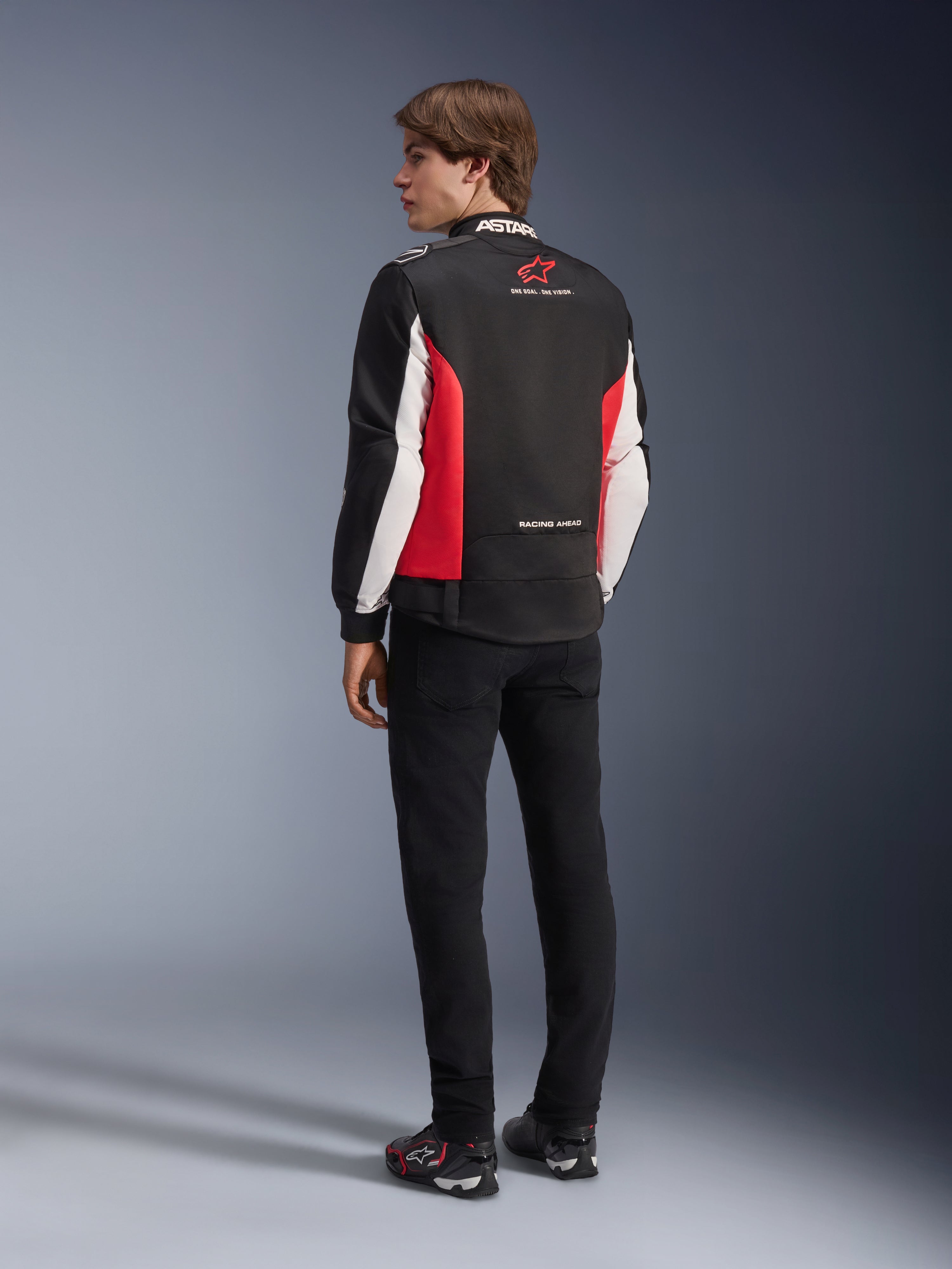 Monza Sport - Red Motorcycle Jacket | Alpinestars®