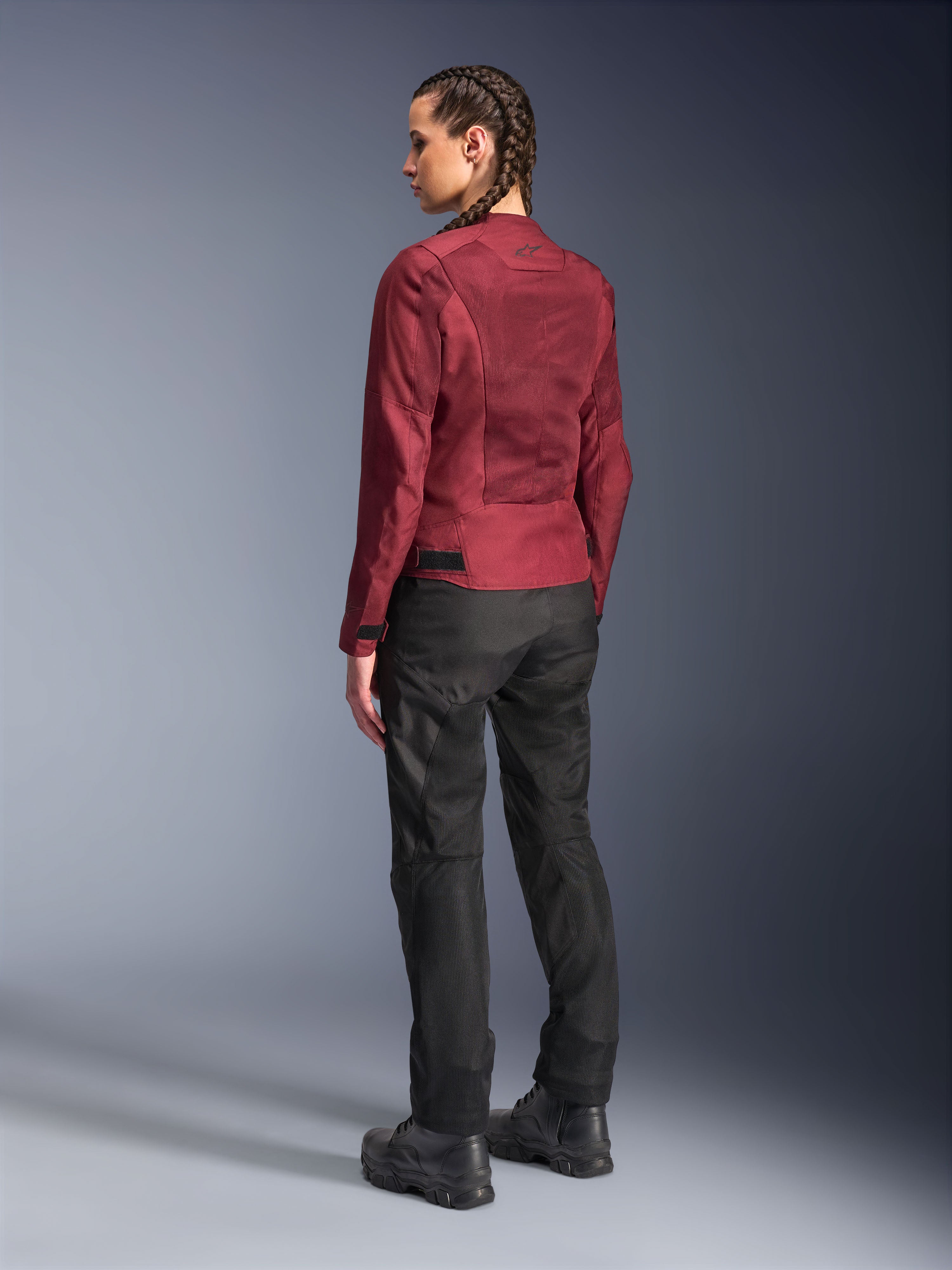 Stella C-1 Air - Red Motorcycle Jacket | Alpinestars®