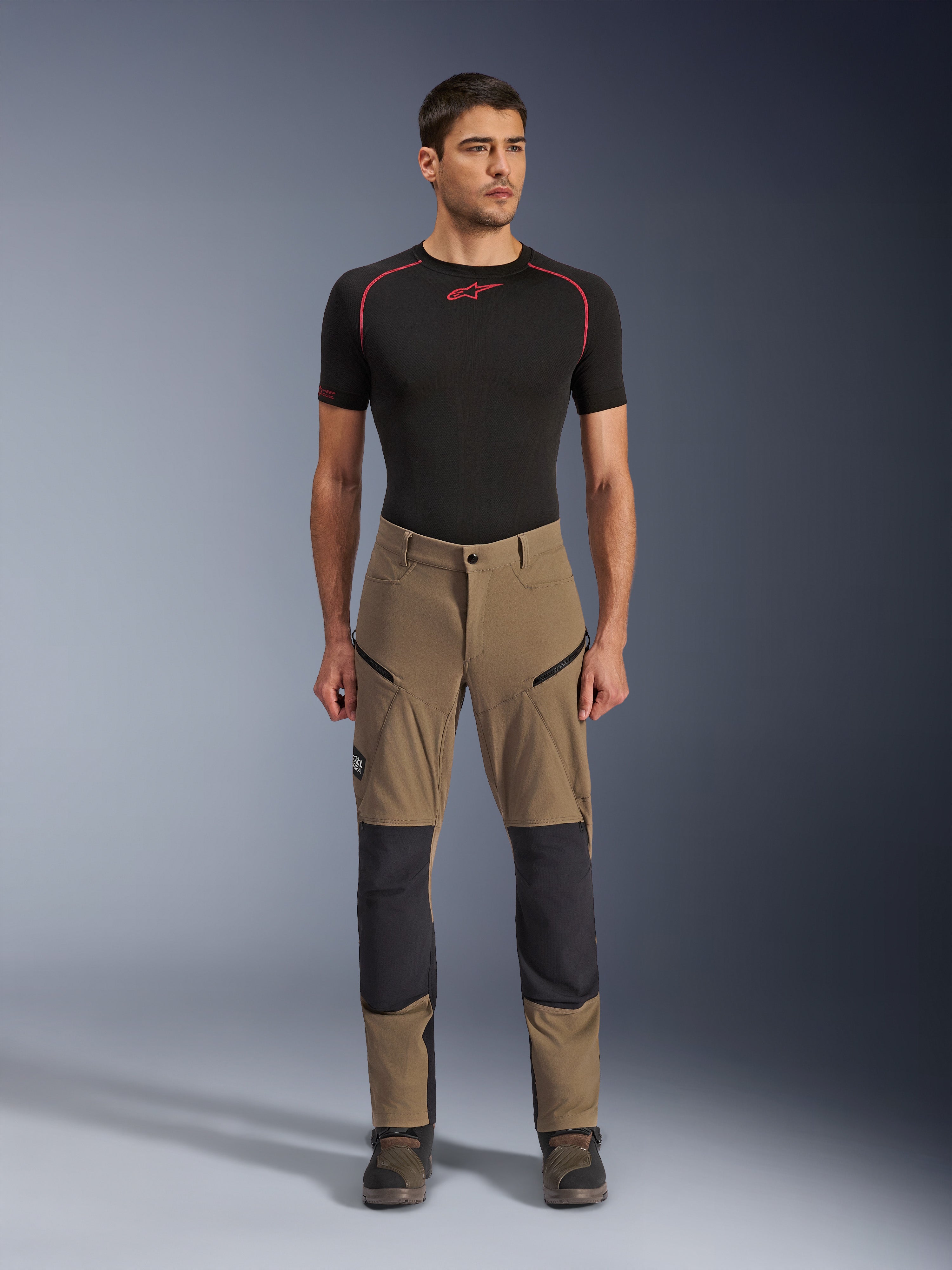 Flex-Ast Explorer - Orange Motorcycle Pants | Alpinestars®