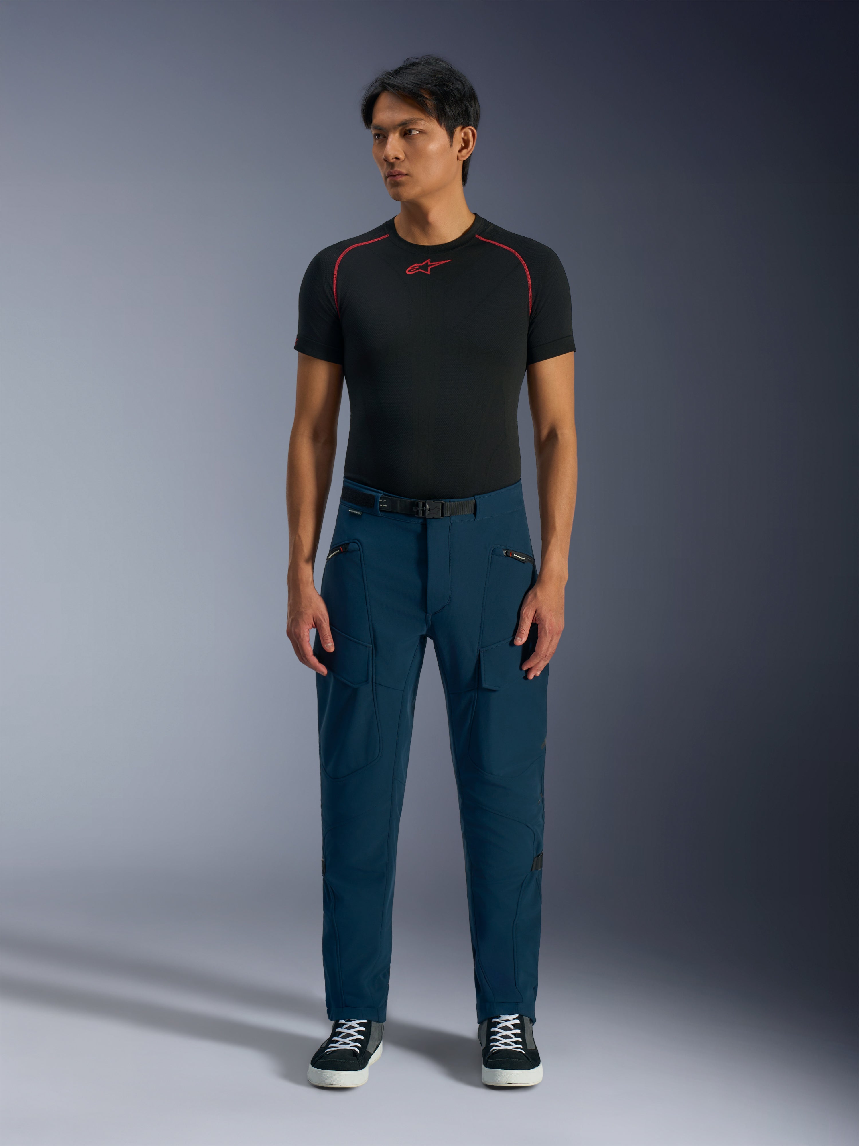 Juggernaut V2 Riding - Blue Motorcycle Pants | Alpinestars®