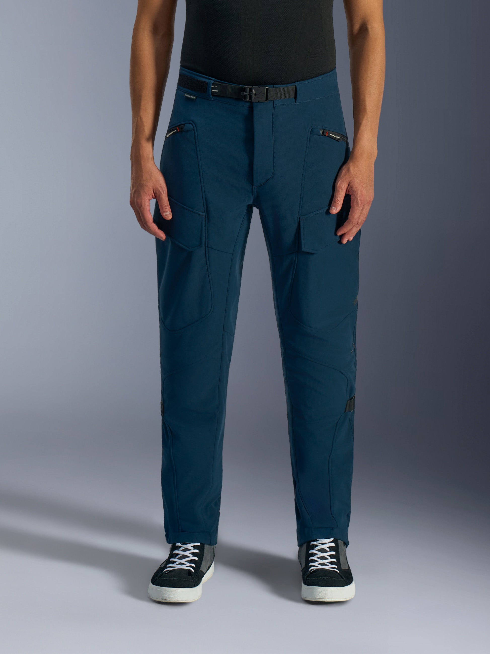 Juggernaut V2 Riding - Blue Motorcycle Pants | Alpinestars®