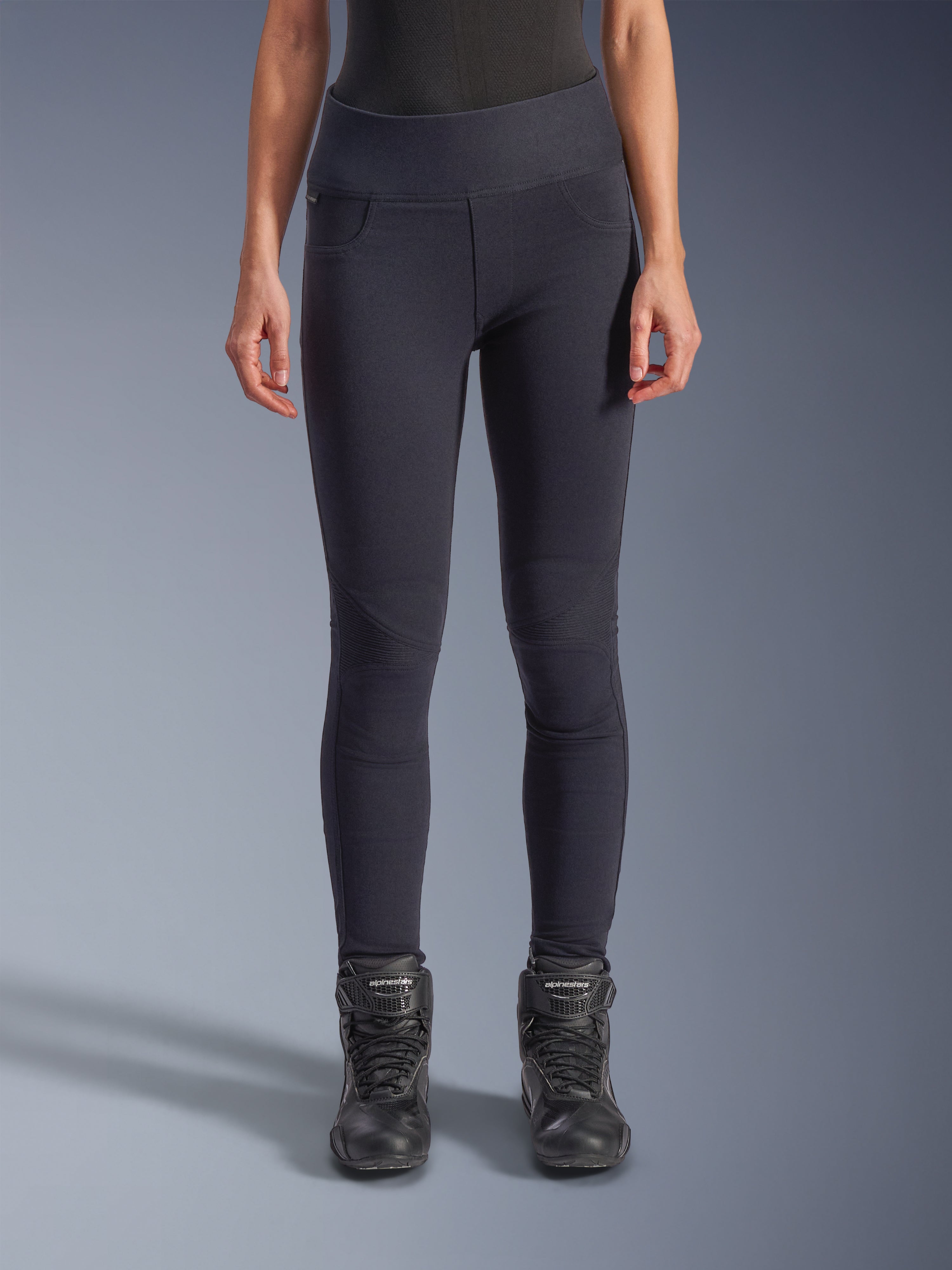 Woman Stella Flex-AST - Black Motorcycle Pants | Alpinestars®