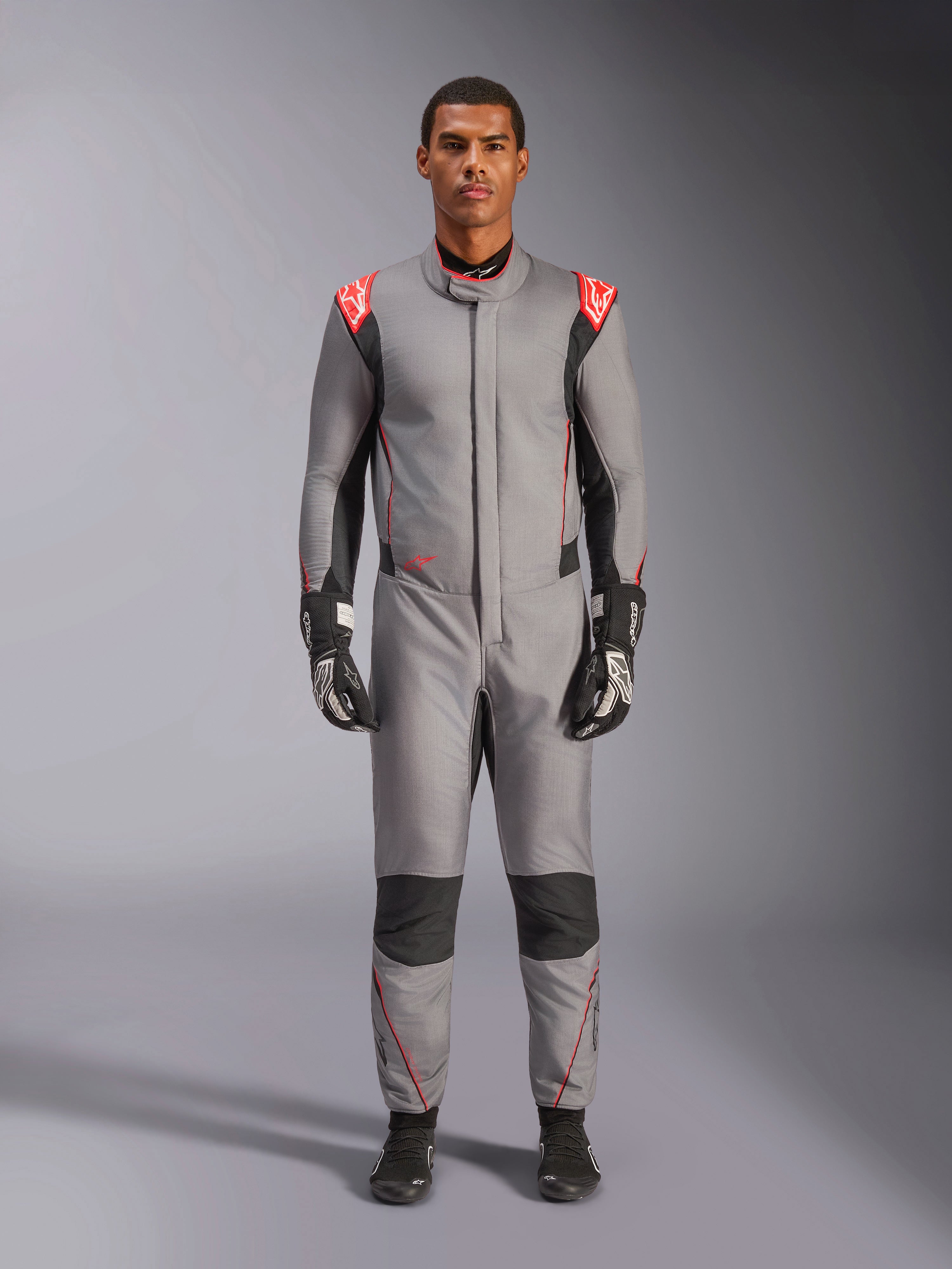 Hypertech V3 - Gray Auto Suit | Alpinestars®