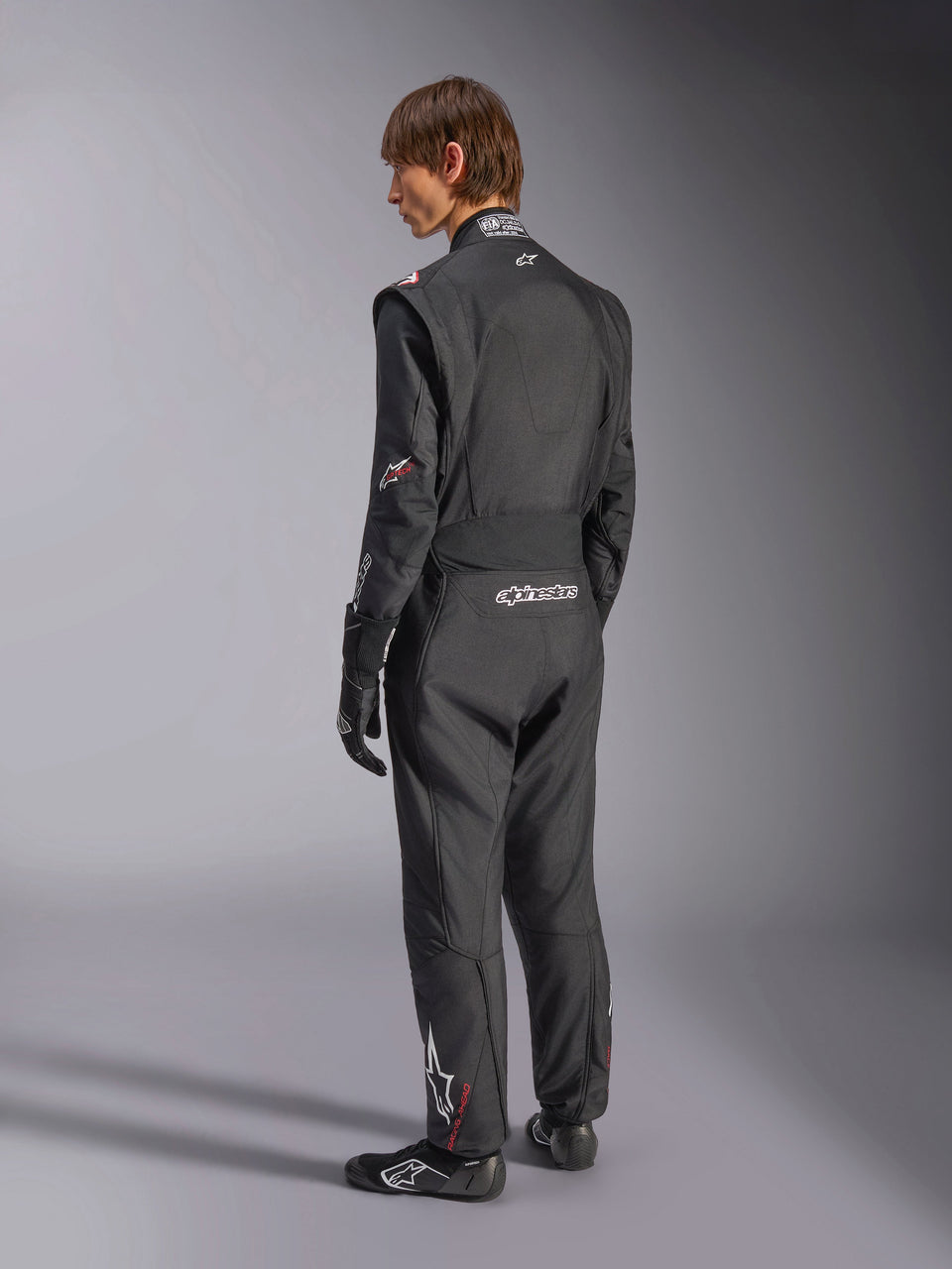 GP Tech V4 - Black Auto Suit | Alpinestars®