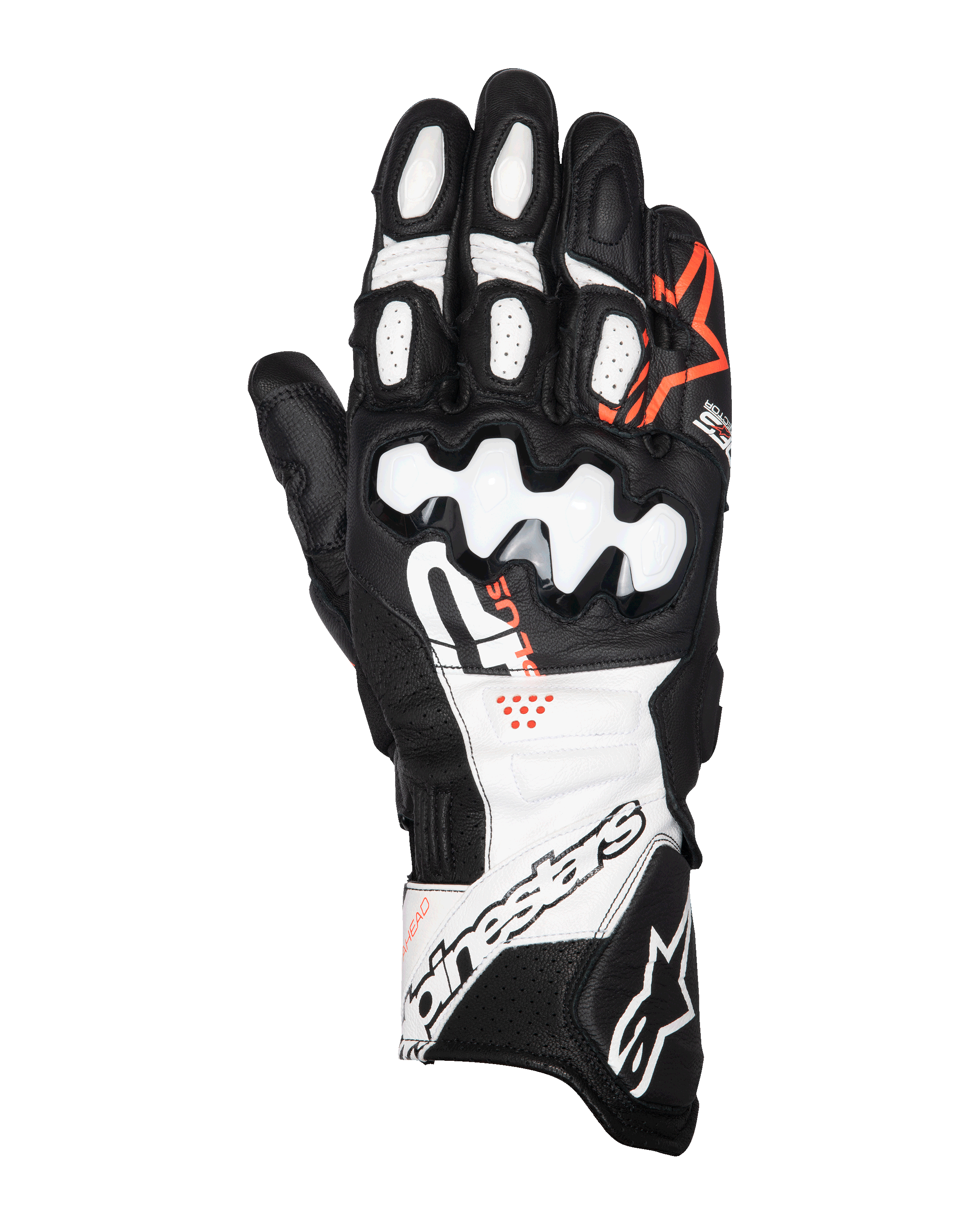 Gp Plus R V3 Leather Gloves - BLACK RACING/SPORT Gloves | Alpinestars