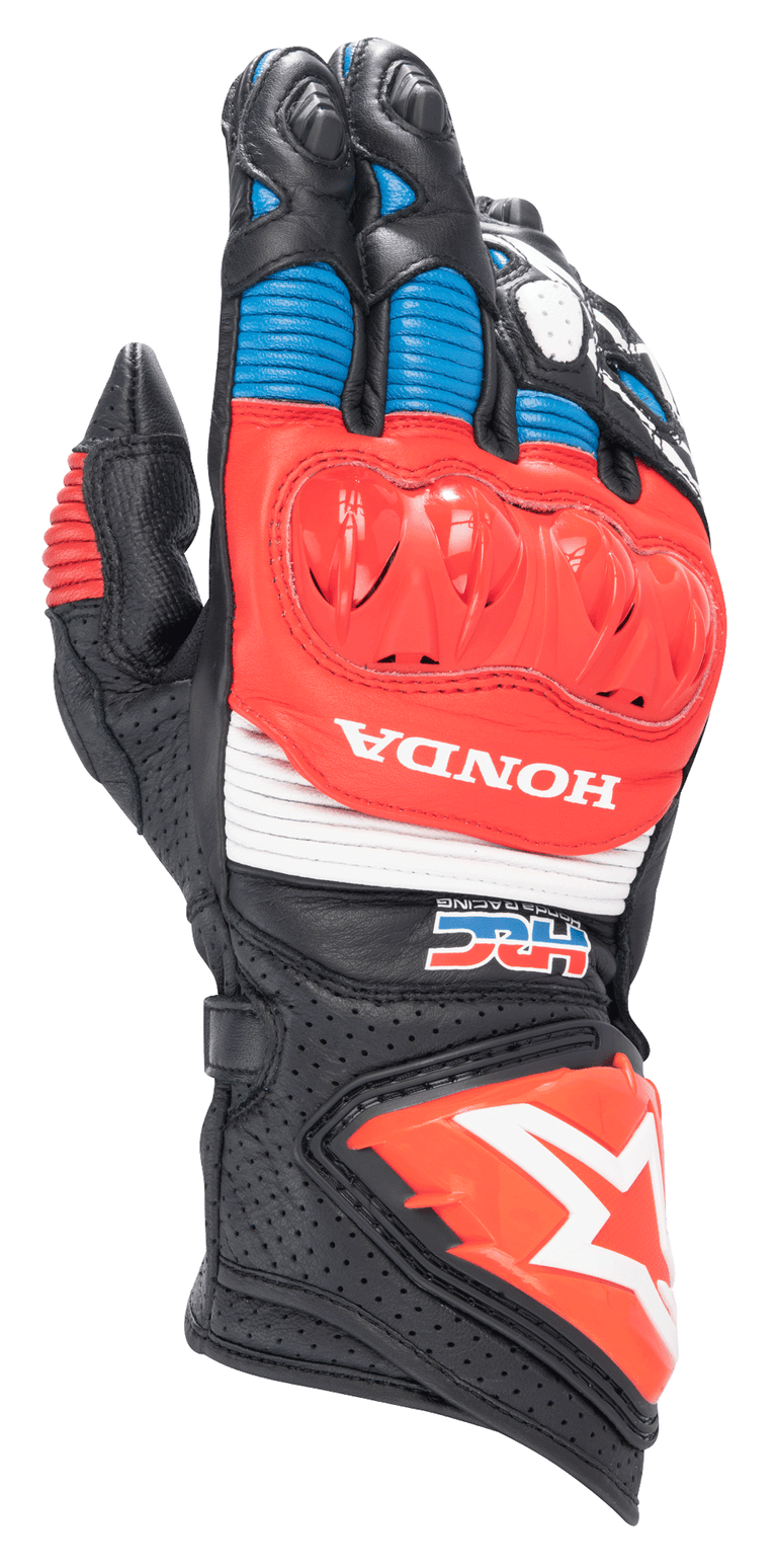 Honda GP Pro R3 - Black Motorcycle Gloves | Alpinestars® Honda GP Pro R3 - Black Motorcycle Gloves | Alpinestars®