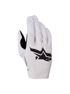 Alpinestars Supertech MX Gloves, Light Lilac and Black motocross gloves with seamless backhand and laser perforations.