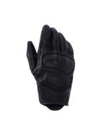 Alpinestars Mustang V3 Leather Gloves, Motorcycle Gloves, Black, perforated goat leather construction, integrated NUCLEON PLASMA knuckle protection, short cuff design for urban riding