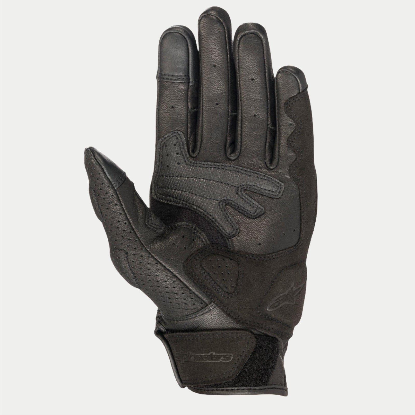 Alpinestars Mustang V2 Handschuhe – Größe L, Schwarz, Gepolstert Für Motorrad & Outdoor
