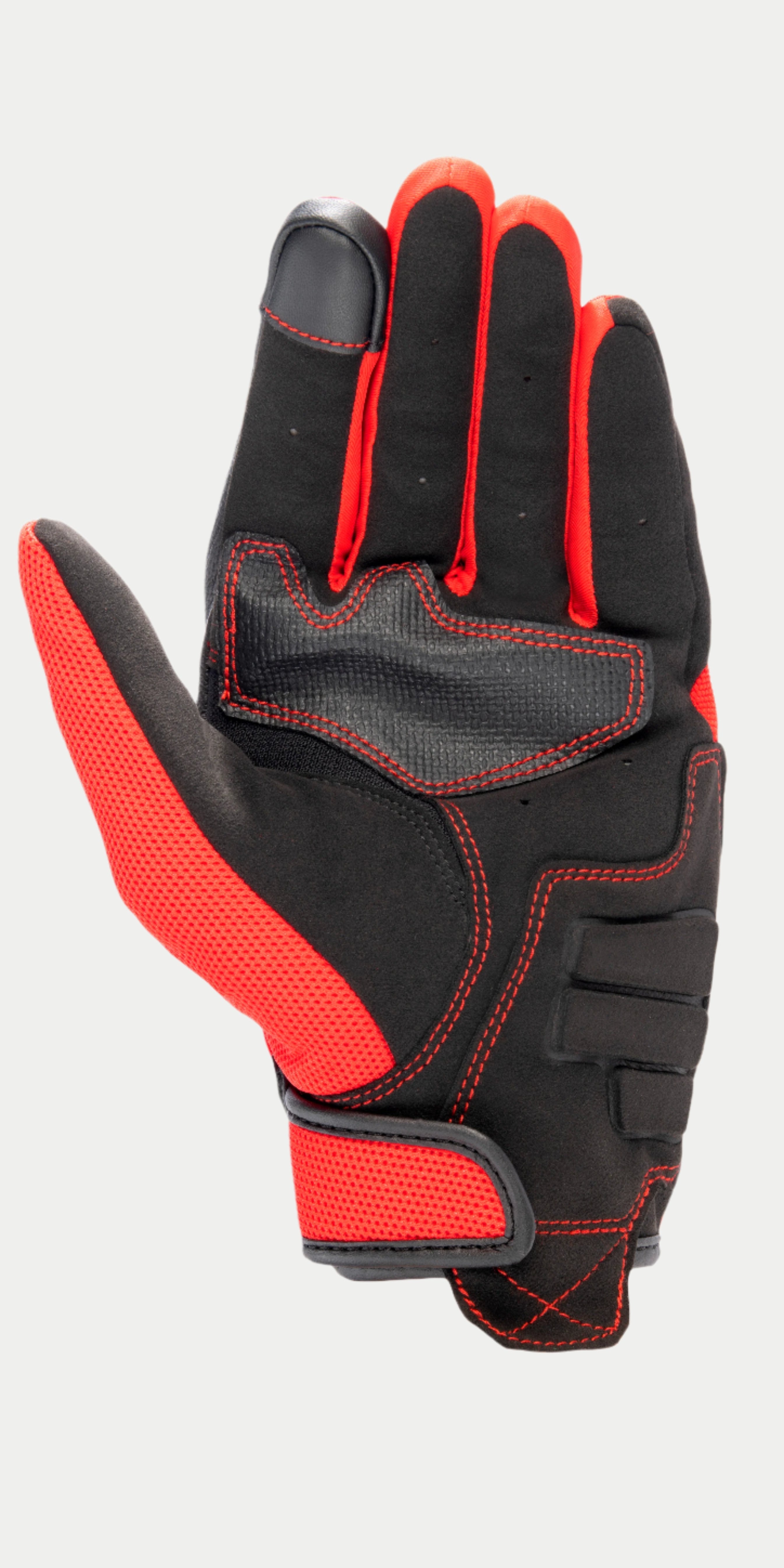 MM 93 Losail V2 - Black Motorcycle Gloves | Alpinestars®