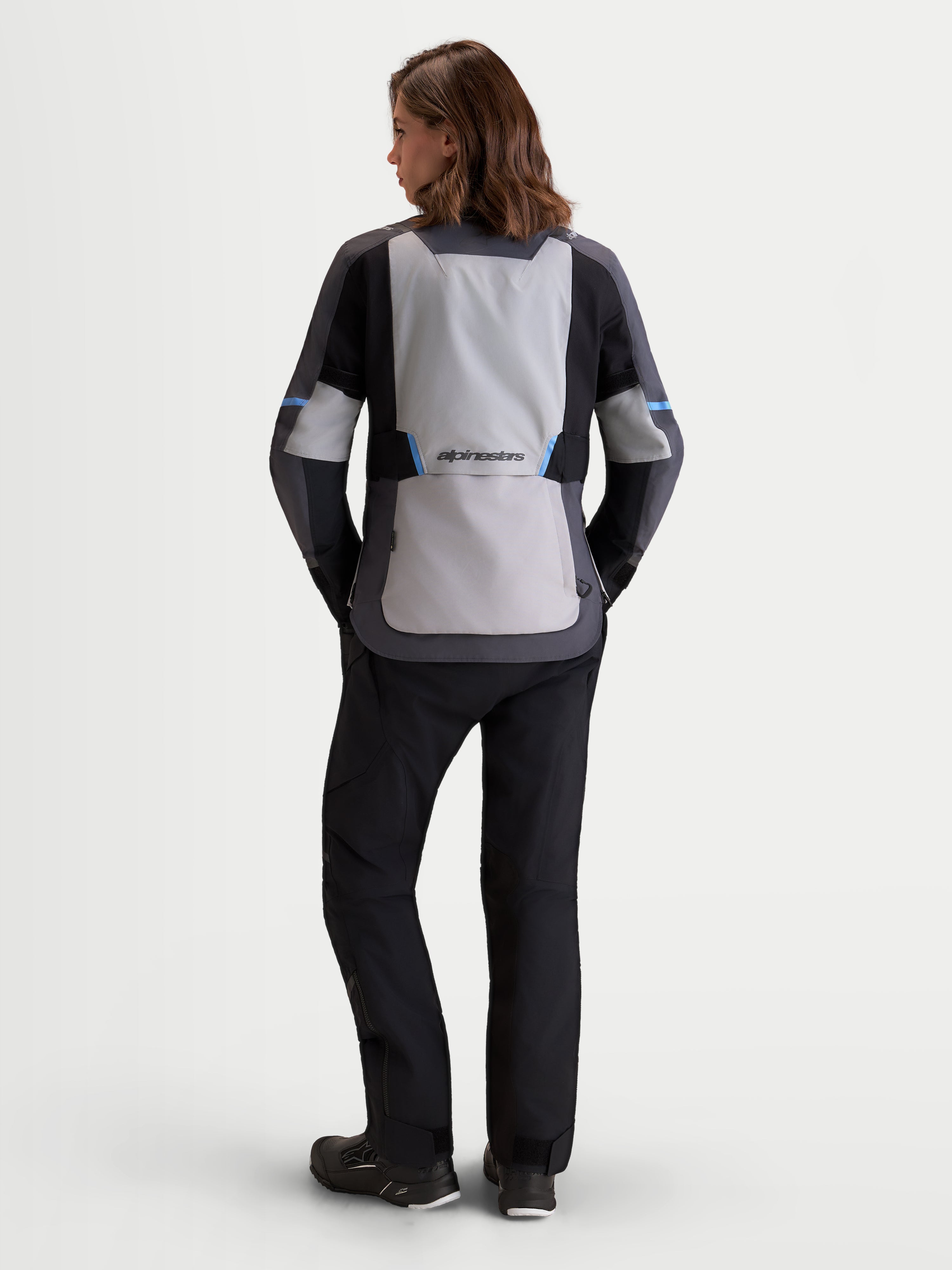 Stella ST-7 V2 2L - Gray Motorcycle Jacket | Alpinestars®