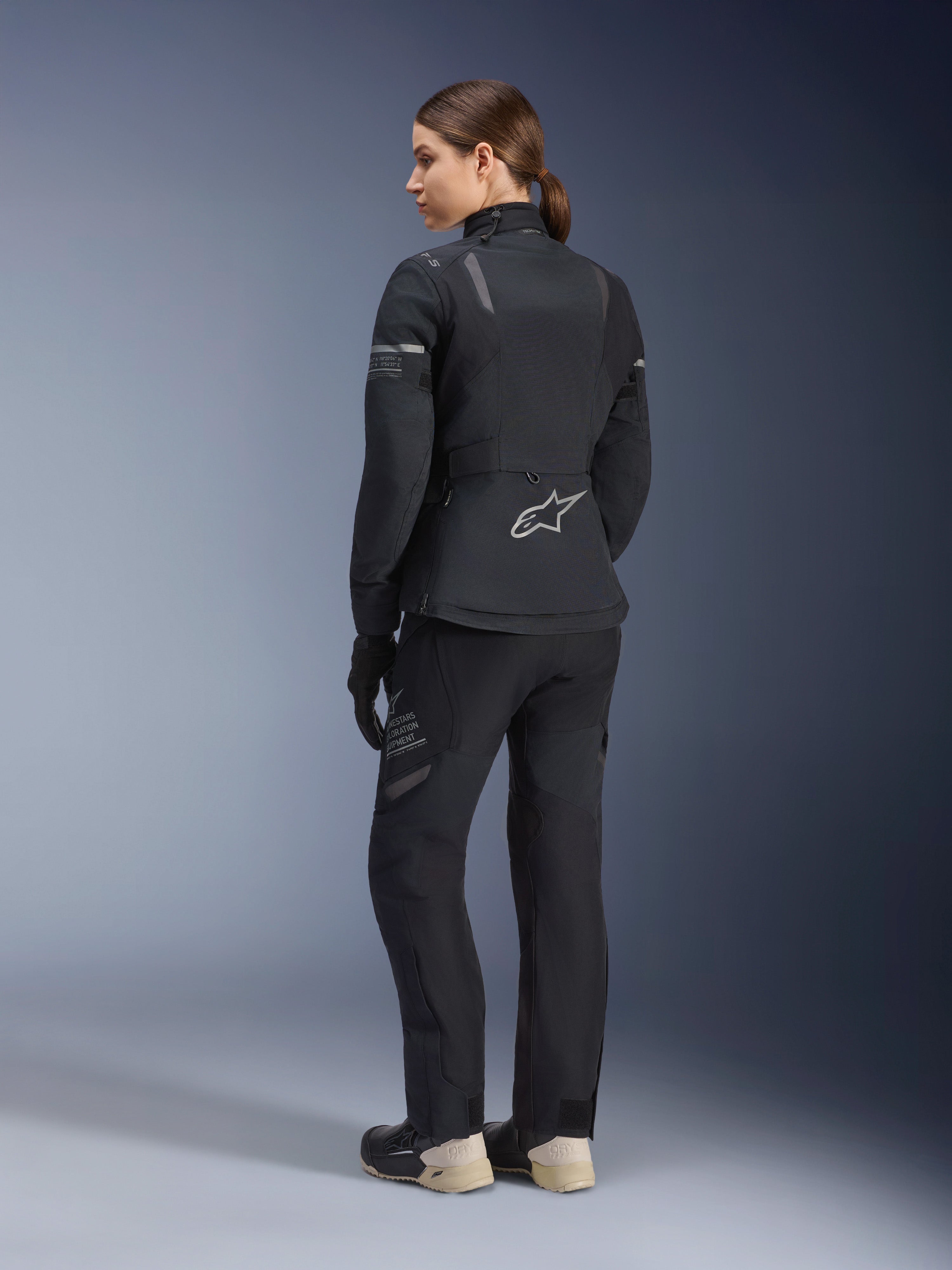 Stella ST-7 2L GORE-TEX - Black Motorcycle Pants | Alpinestars®