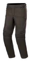 Alpinestars Road Pro GORE-TEX Pants, Motorcycle Touring Pants, Black, featuring accordion stretch panels on the knees, zippered ventilation ports, and technical textile construction for adventure touring.
