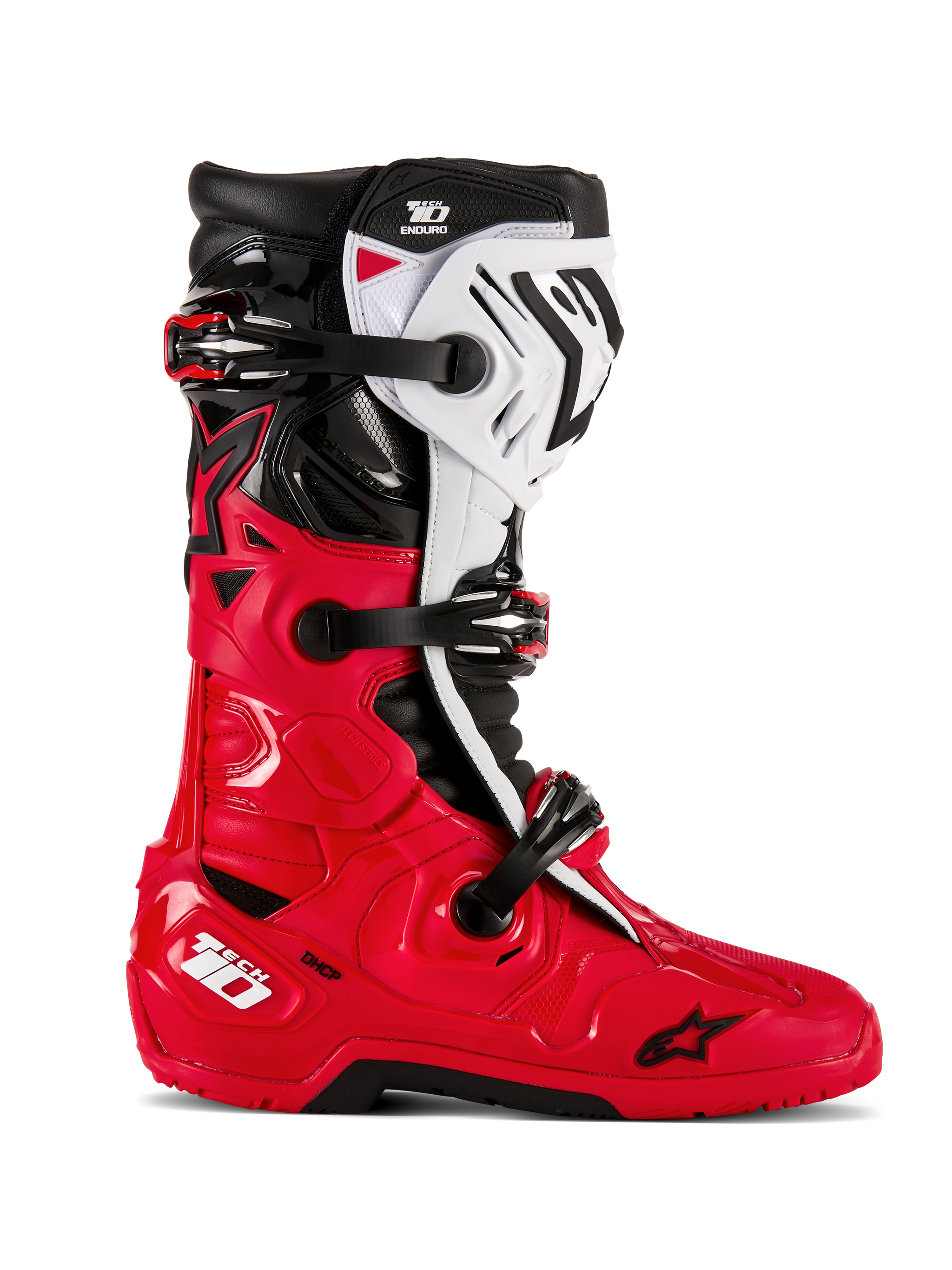 Tech 10 Enduro - Bright Red MX Boots | Alpinestars® Tech 10 Enduro - Bright Red MX Boots | Alpinestars®