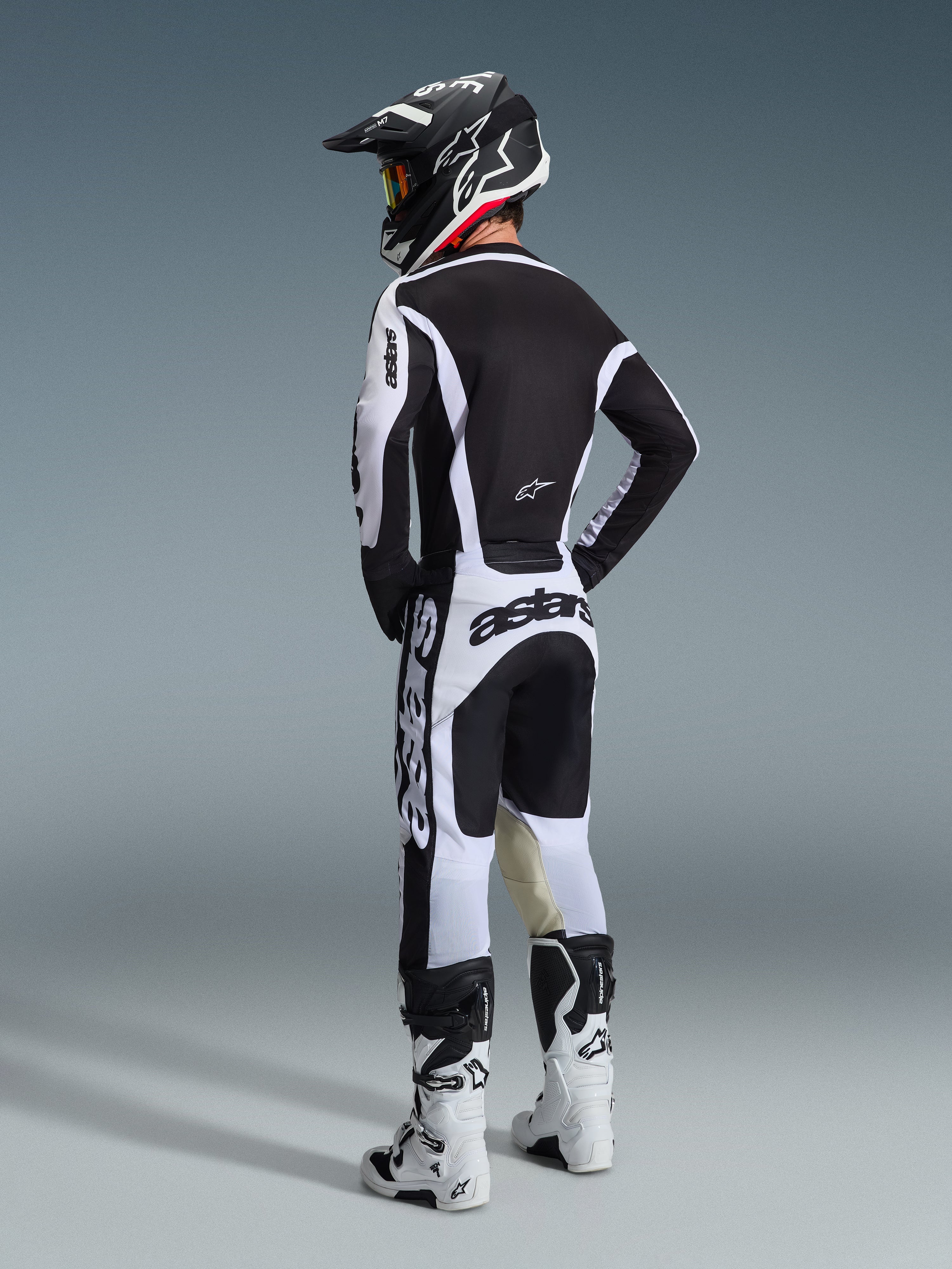 2026 Racer Riway - White MX Pants | Alpinestars®