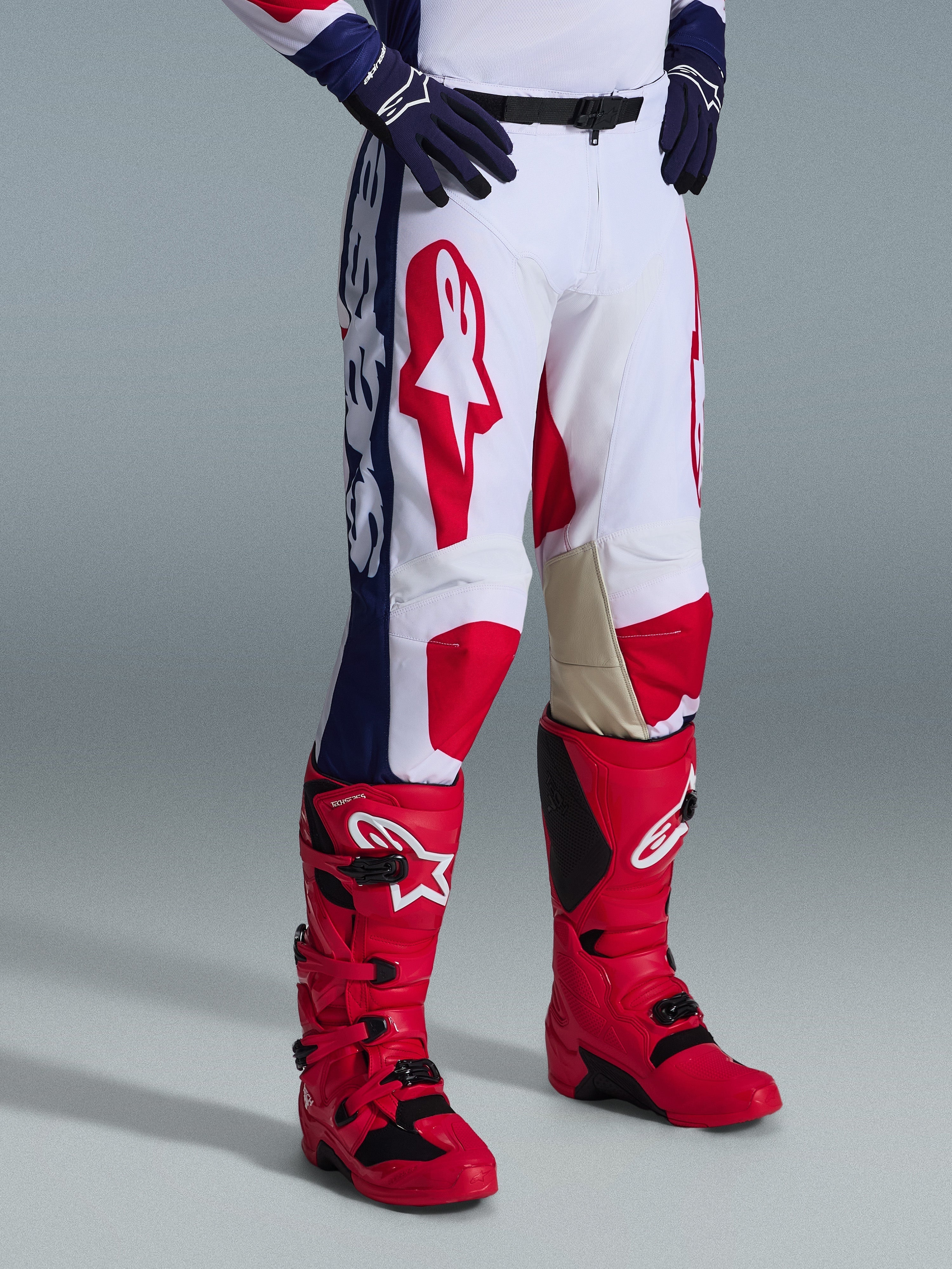 2026 Racer Riway - White MX Pants | Alpinestars®