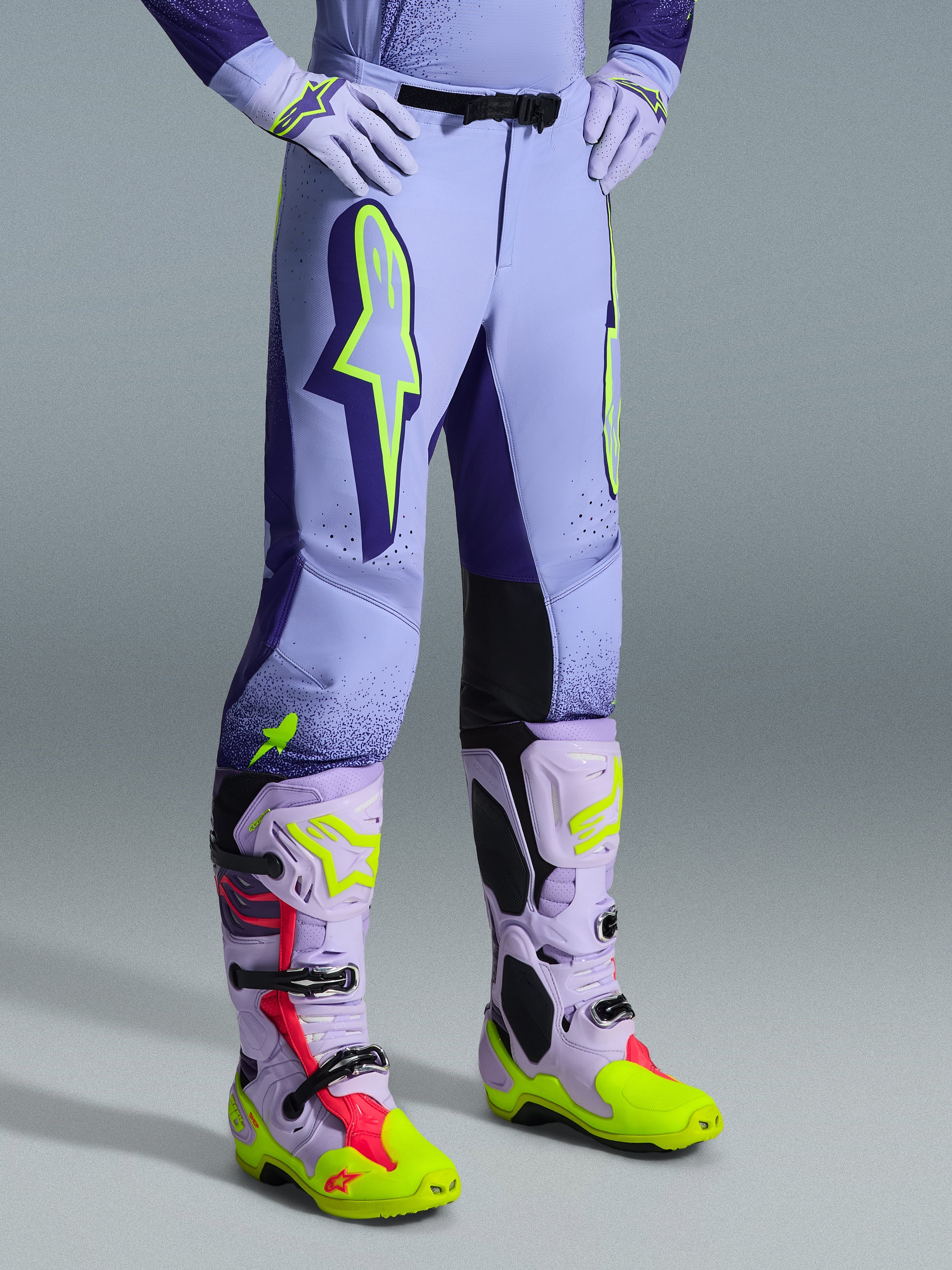 L　レーシングパンツ　Alpinestars　モトクロス　MX　テック 2026 Supertech Scenz - Yellow MX Pants | Alpinestars®
