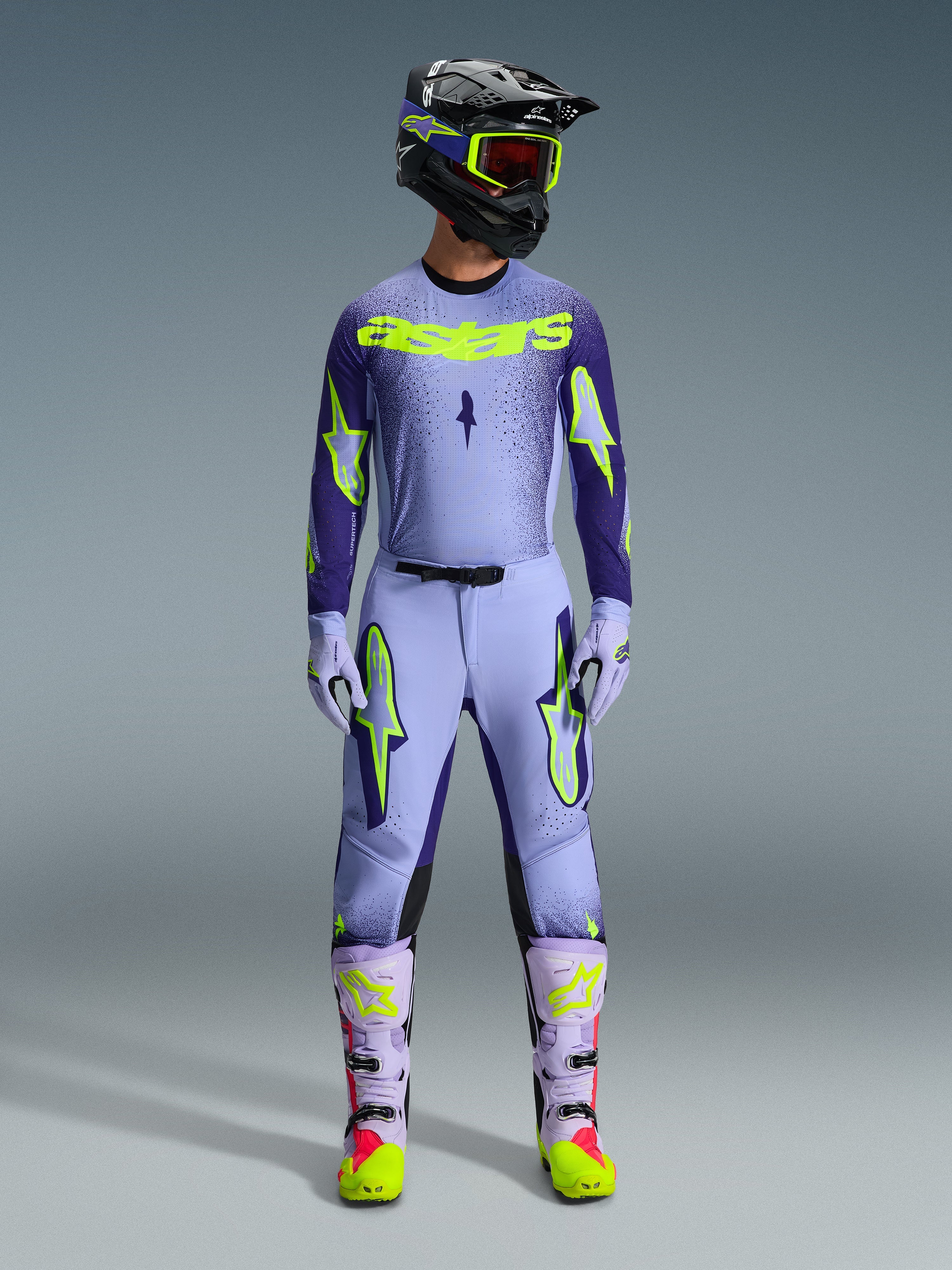 2026 Supertech Scenz - Yellow MX Pants | Alpinestars®