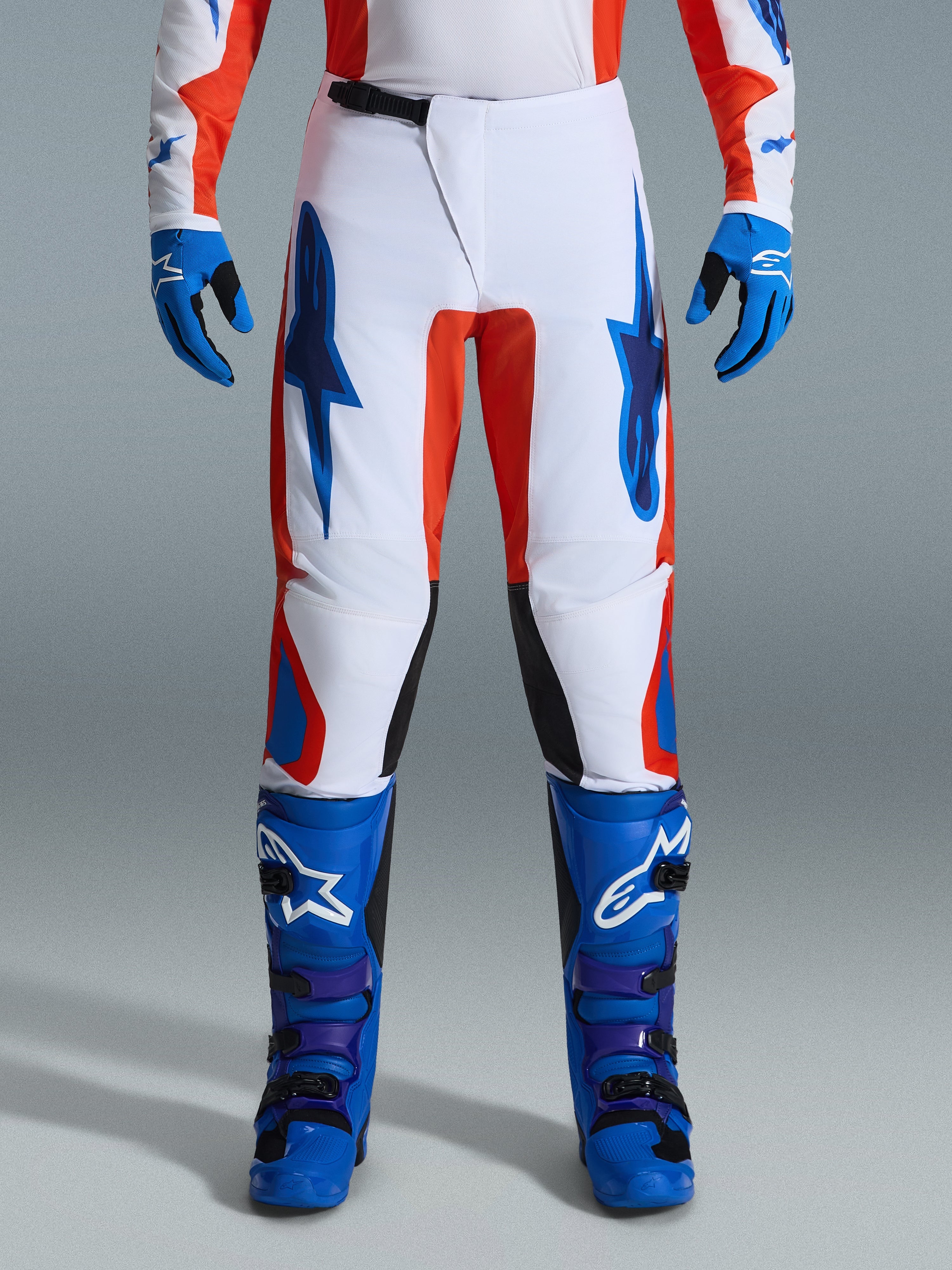 2026 Fluid Grid - Blue MX Pants | Alpinestars®