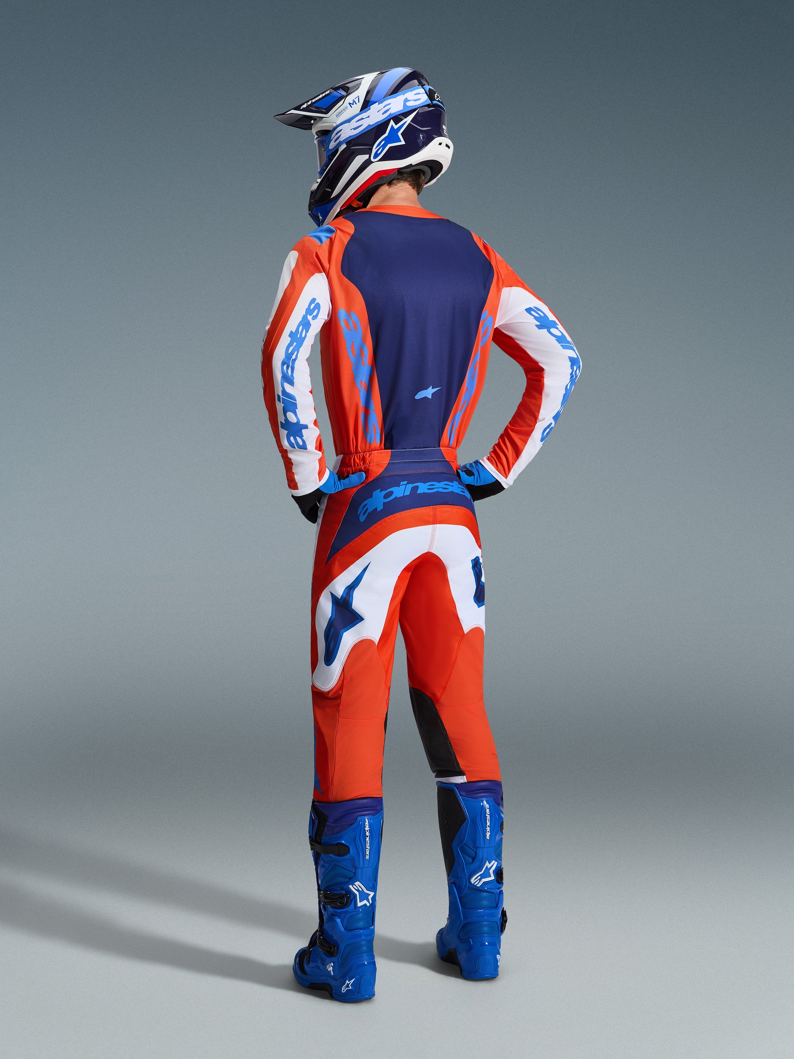 2026 Fluid Grid - Blue MX Pants | Alpinestars®