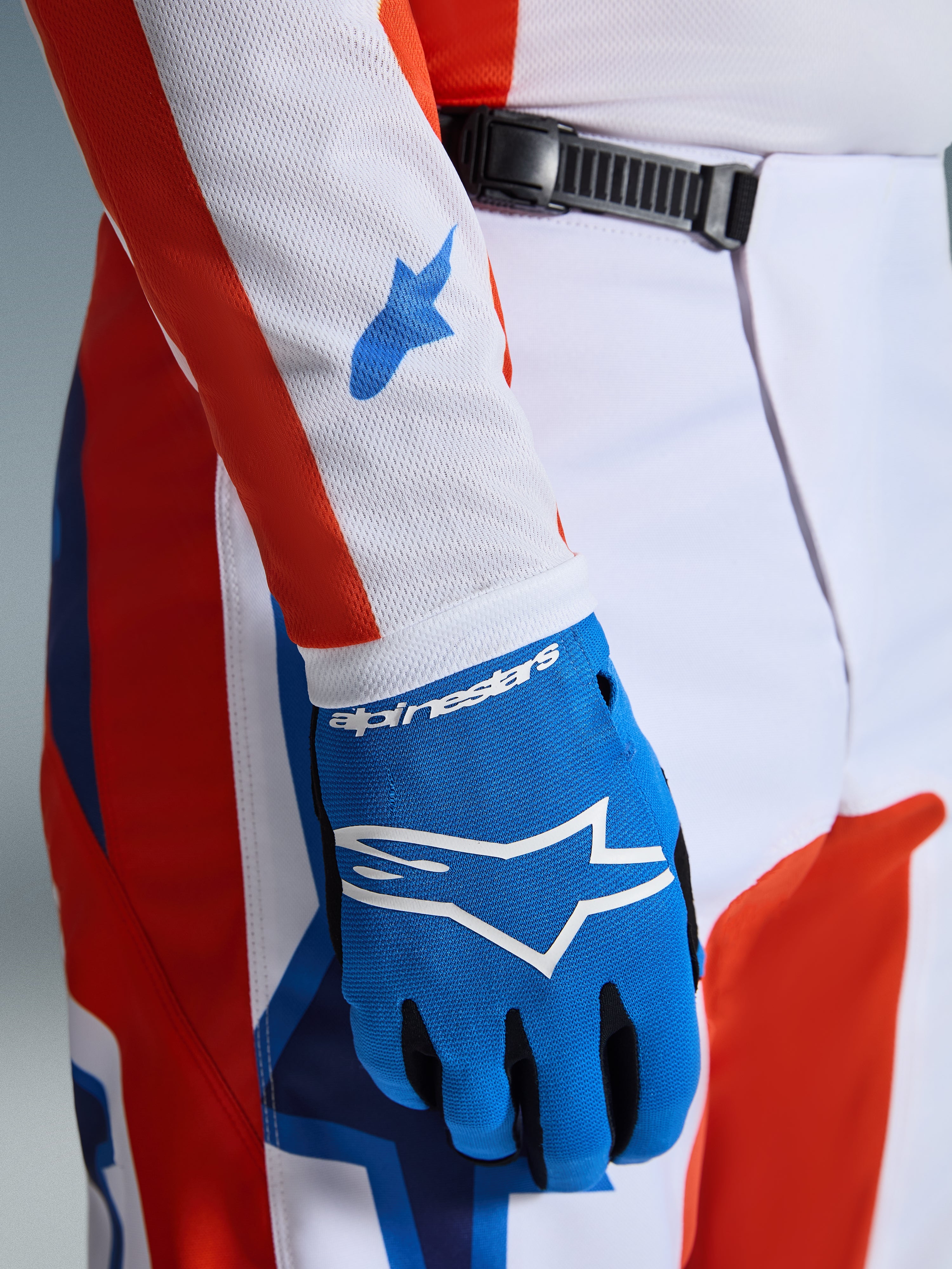 2026 Fluid Grid - Blue MX Pants | Alpinestars®