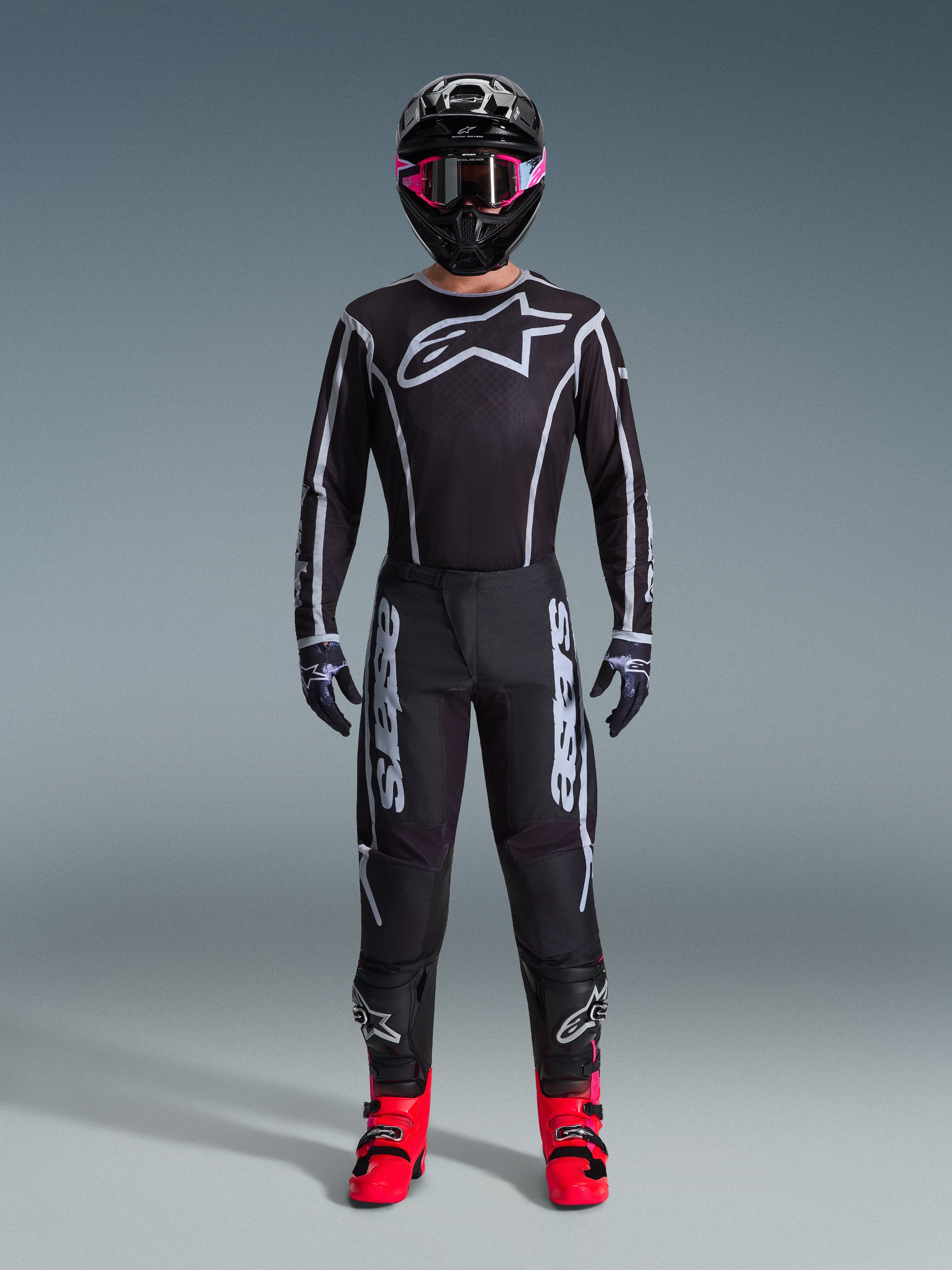 2026 Fluid Apex - Black MX Pants | Alpinestars®