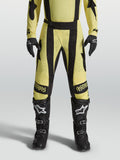 Alpinestars Techstar Atrox Pants, yellow and black motocross racing pants with laser perforations and athletic fit.
