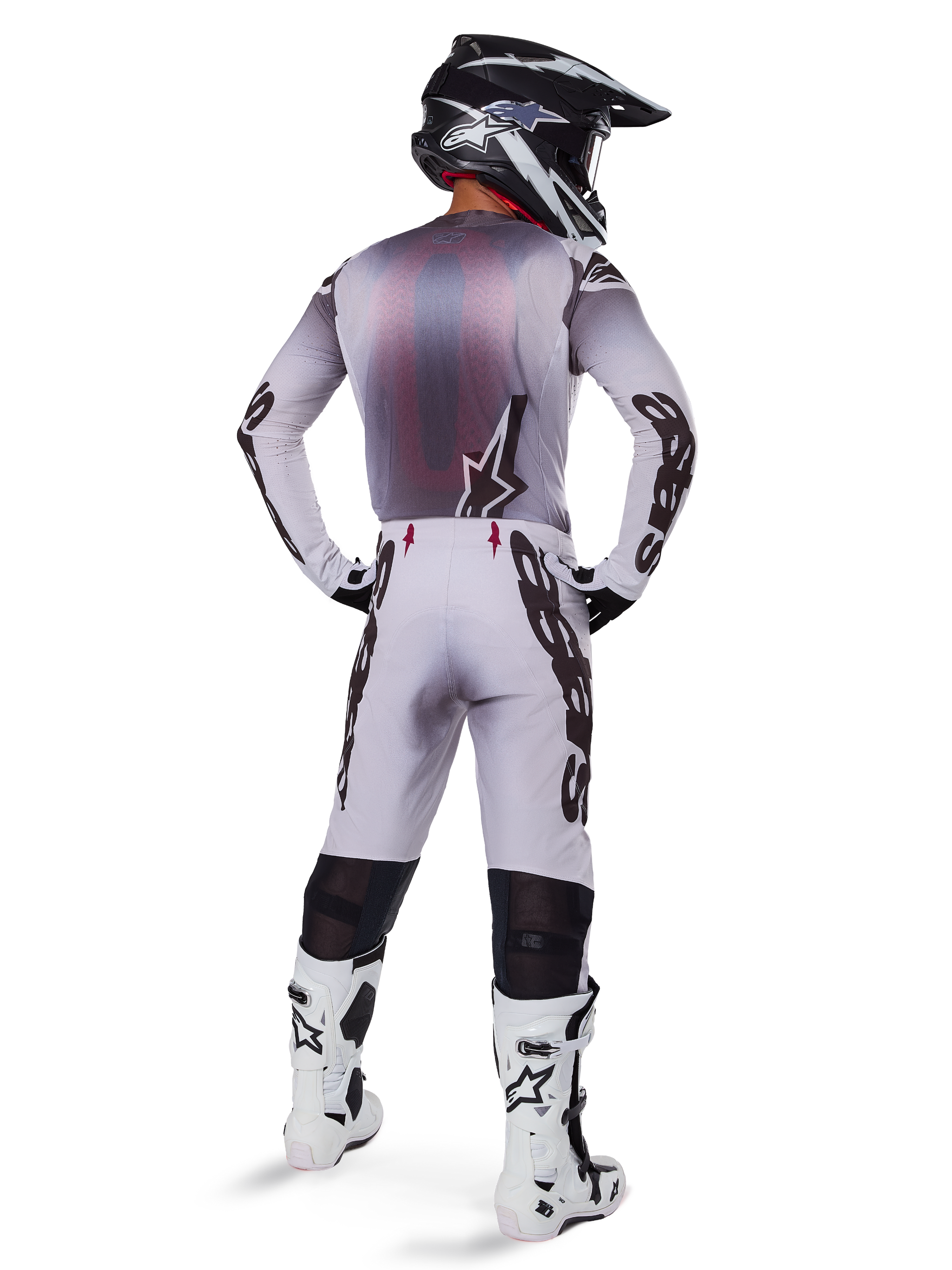 2025 Supertech Maker - Silver MX Pants | Alpinestars®