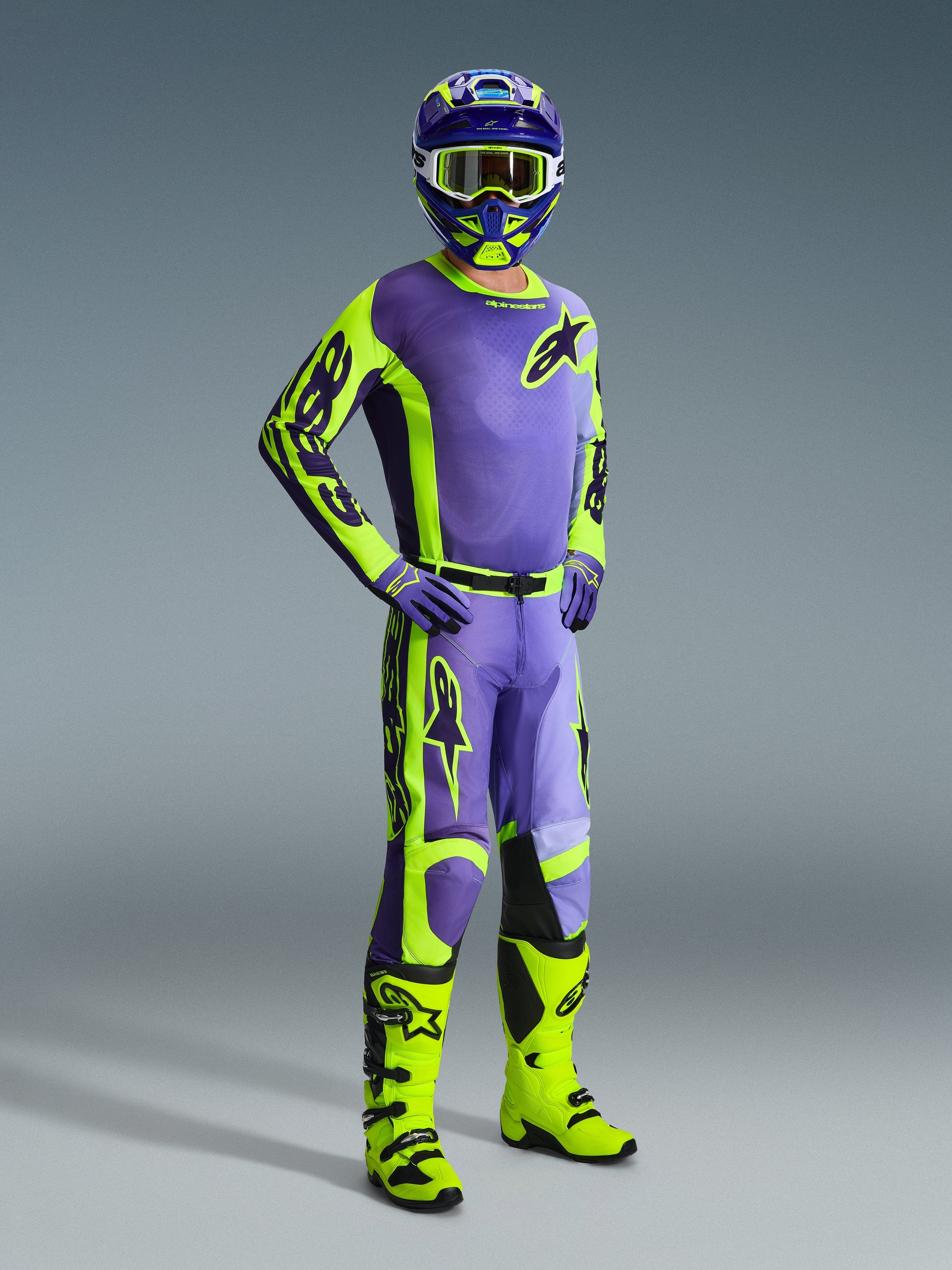 2026 Racer Portl - Yellow MX Jersey | Alpinestars®