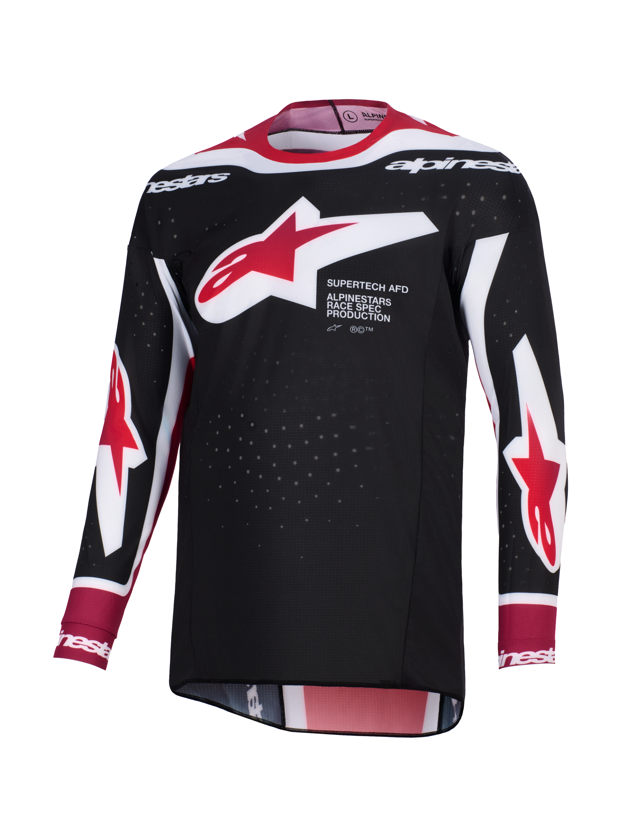 2026 Supertech AFD Vista - Black MX Jersey | Alpinestars®