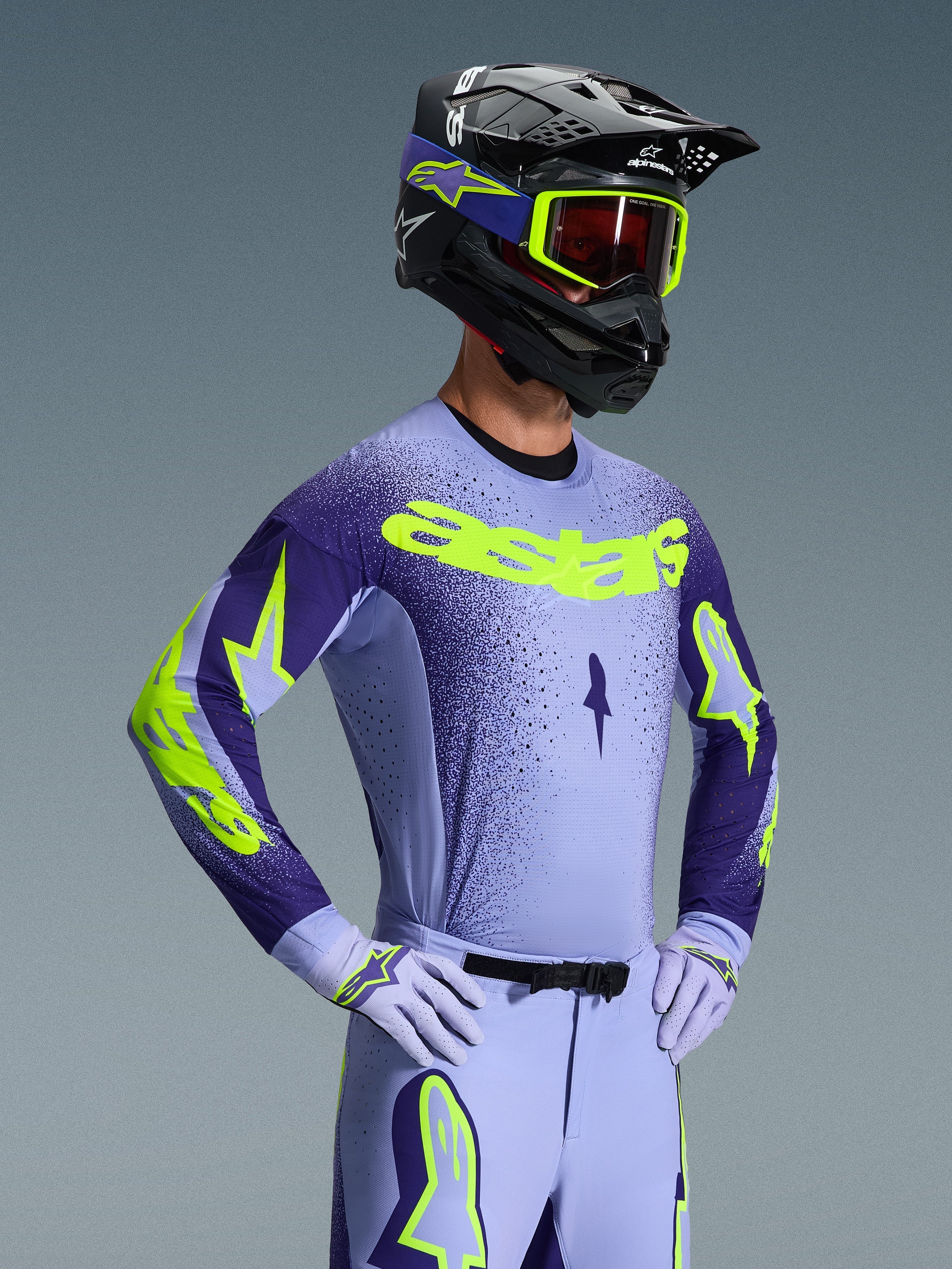 2026 Supertech Scenz - Purple MX Jersey | Alpinestars®