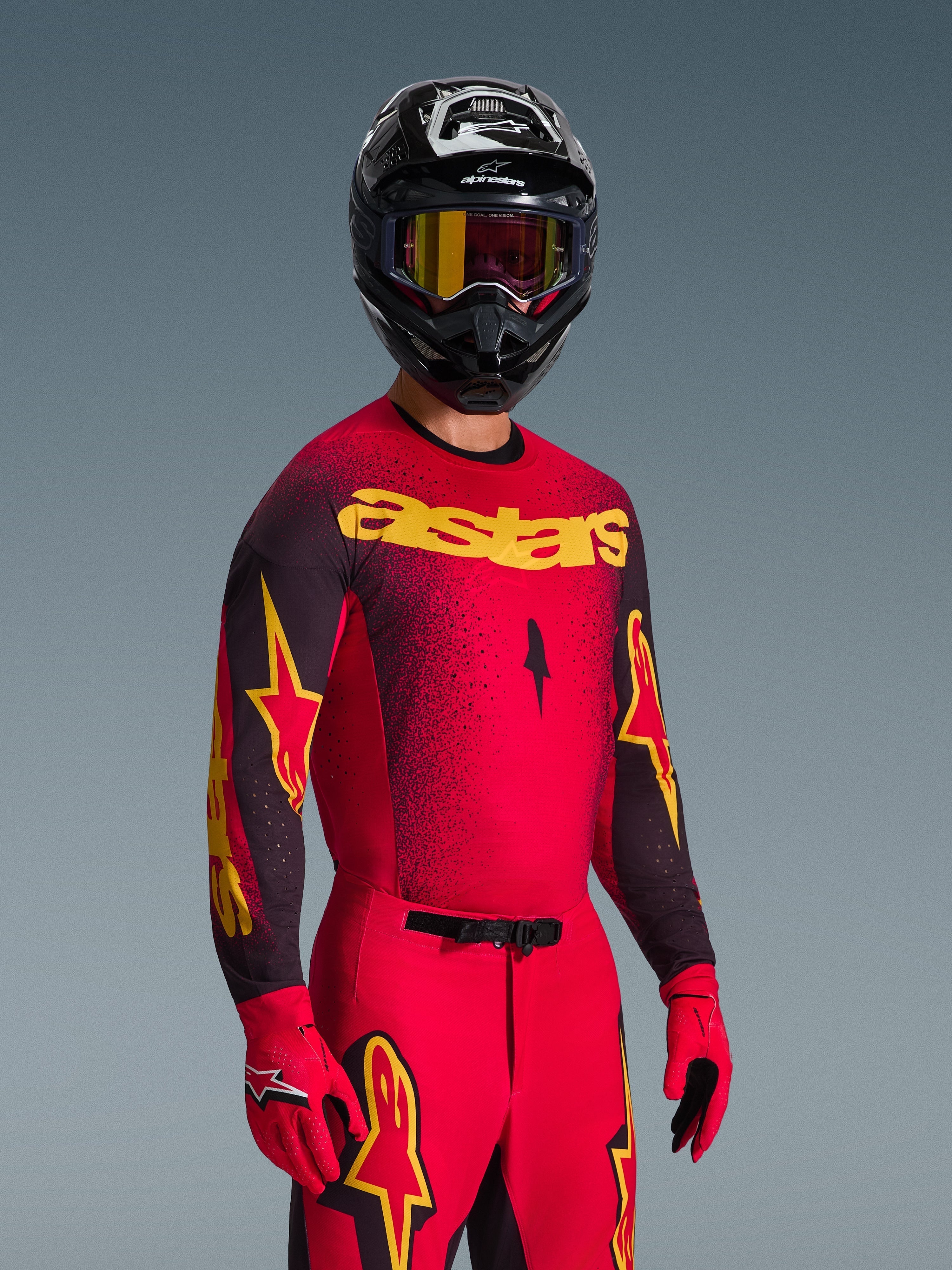 2026 Supertech Scenz - Red MX Jersey | Alpinestars®