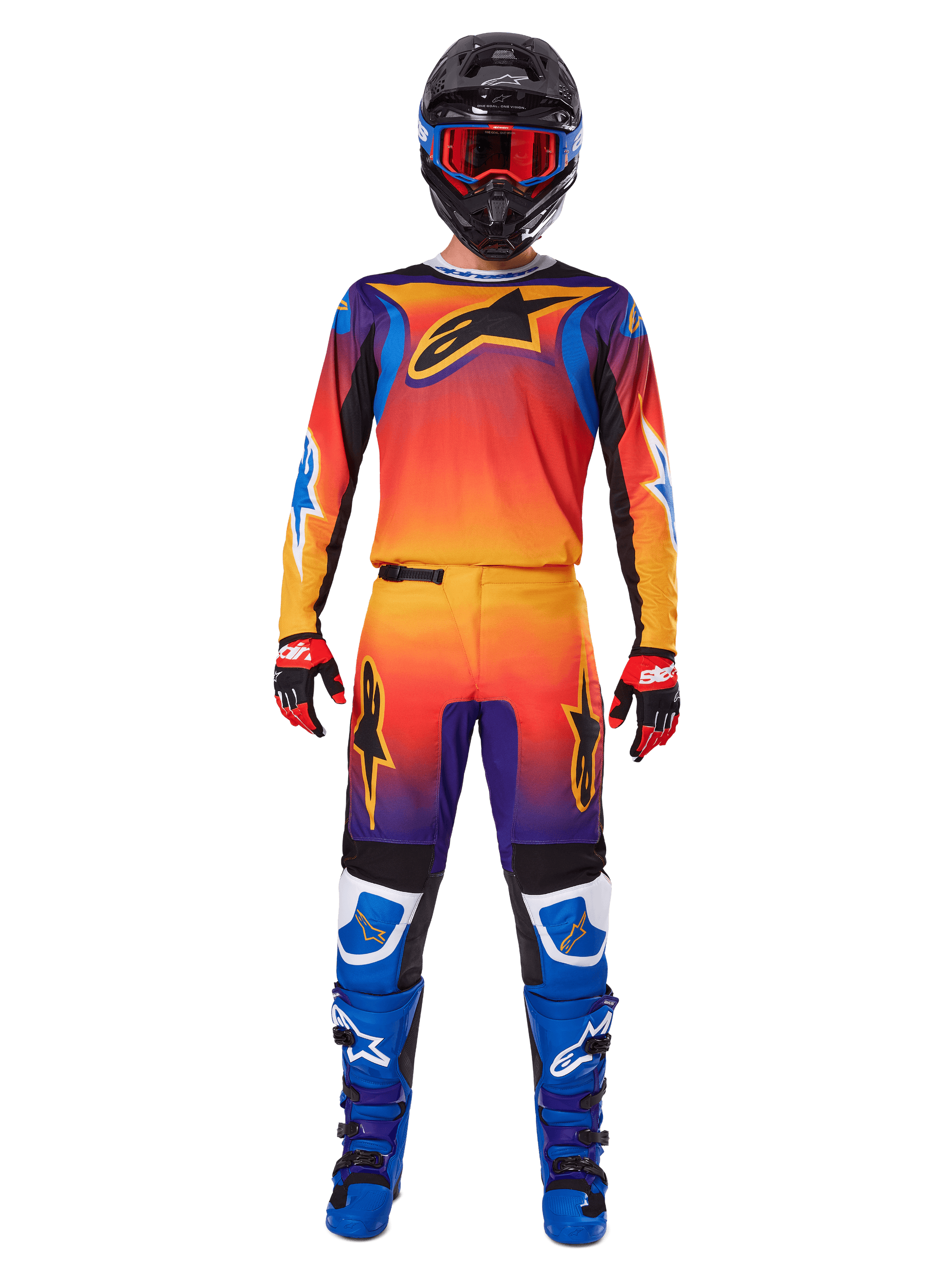 2025 Fluid Wurx Gear Set - ORANGE MOTOCROSS Gear Sets
