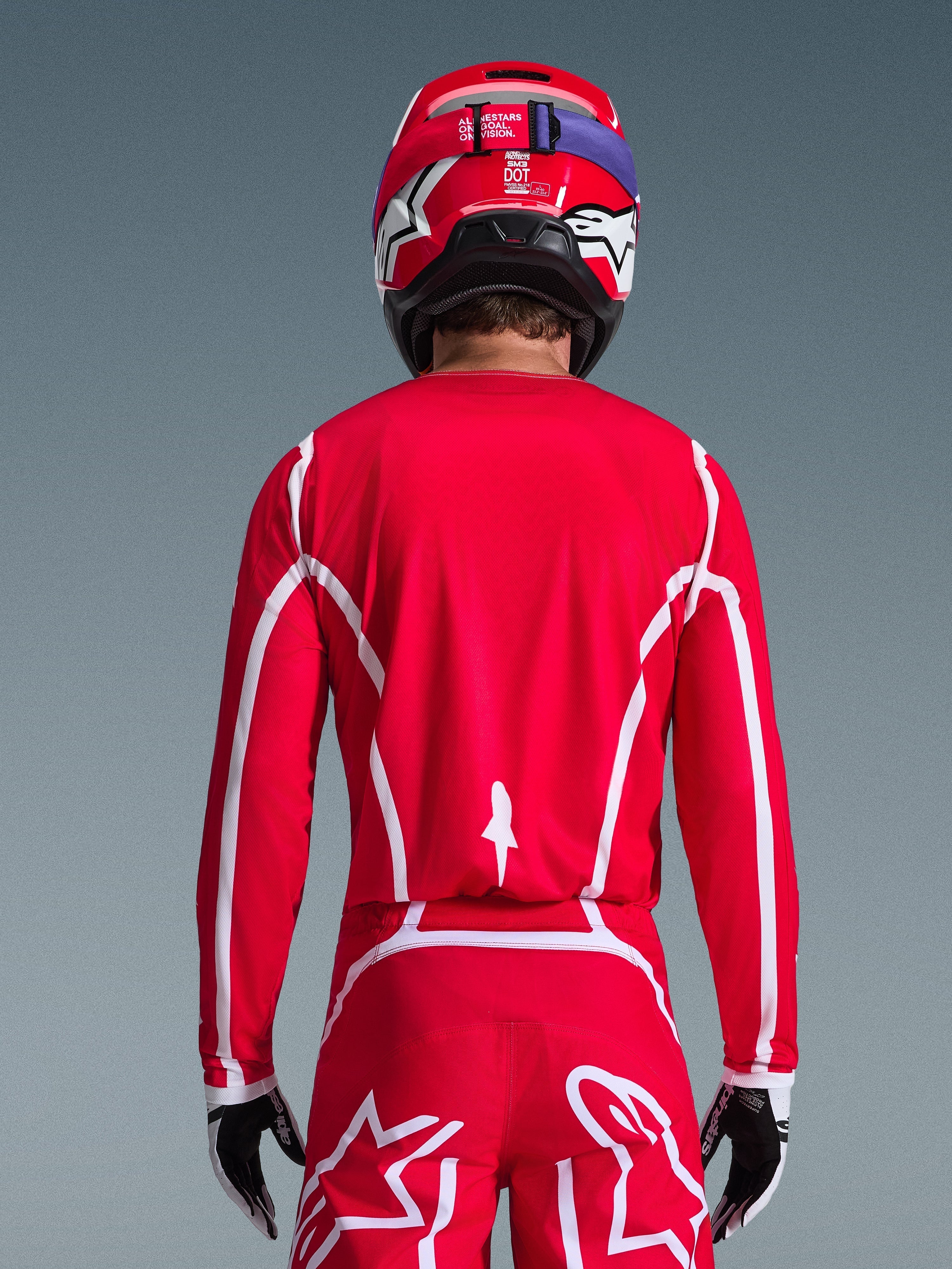 2026 Fluid Apex - Red MX Jersey | Alpinestars®