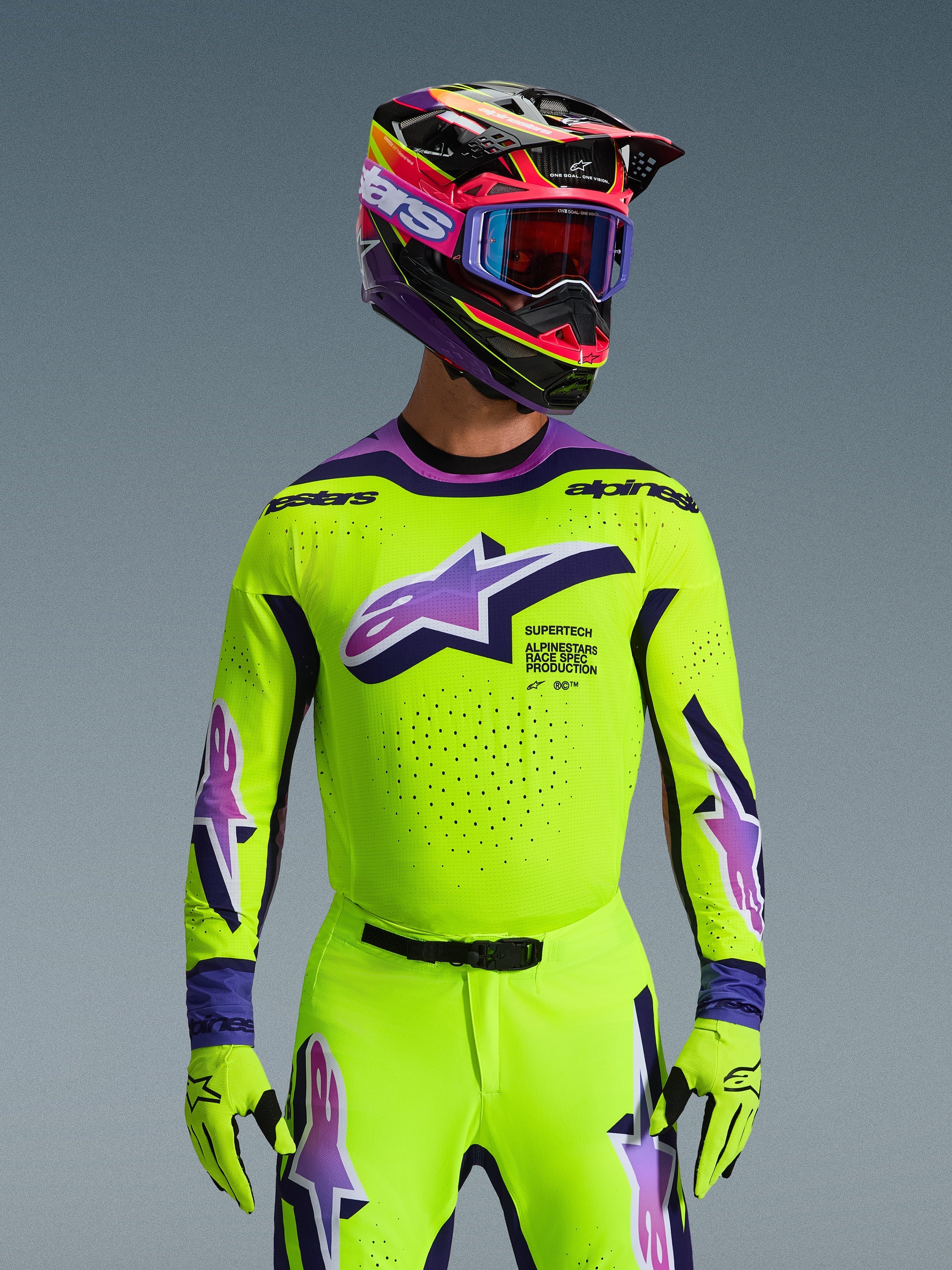 Supertech Vista - Yellow MX Jersey | Alpinestars®