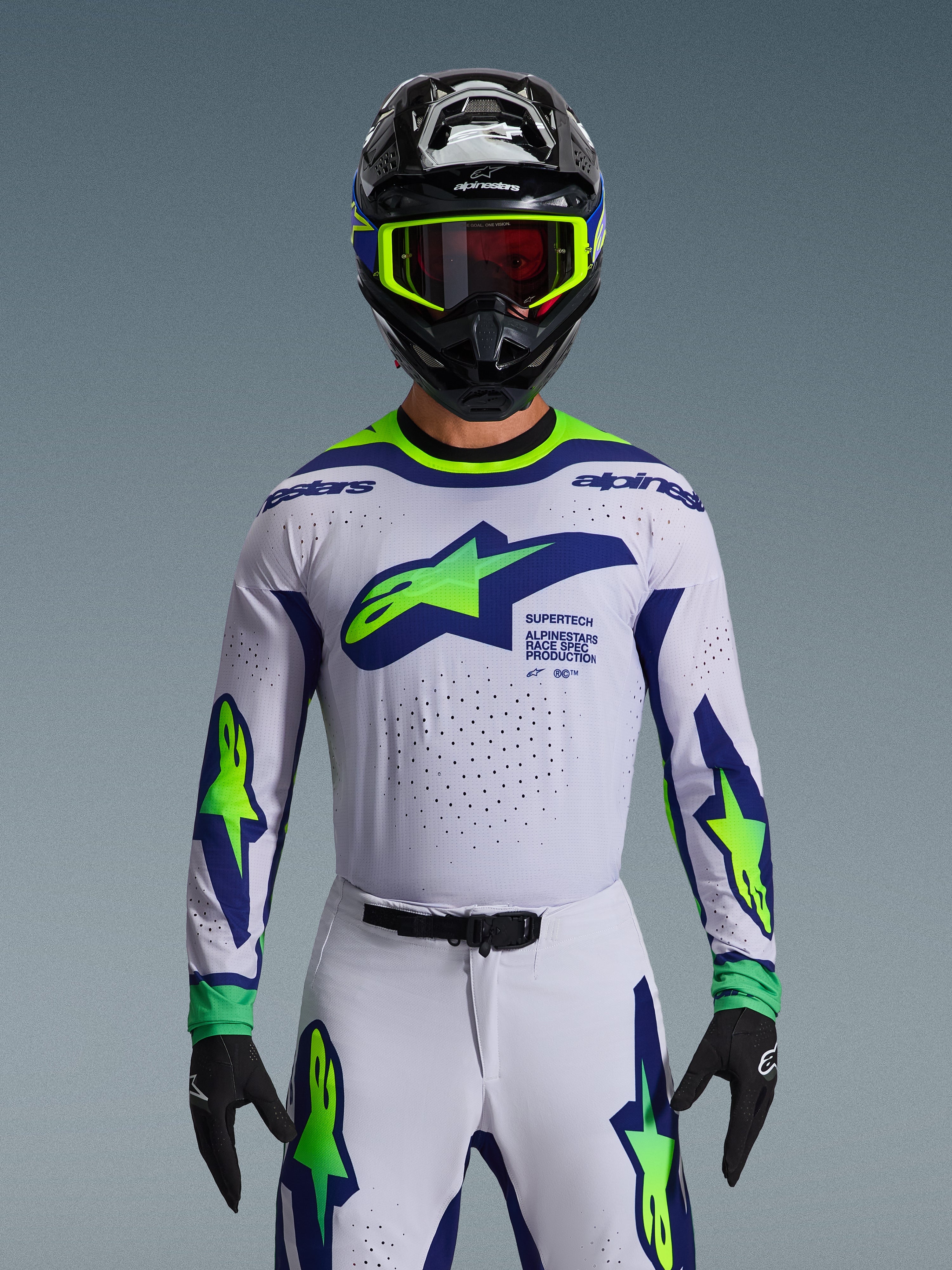 Supertech Vista - Yellow MX Jersey | Alpinestars®