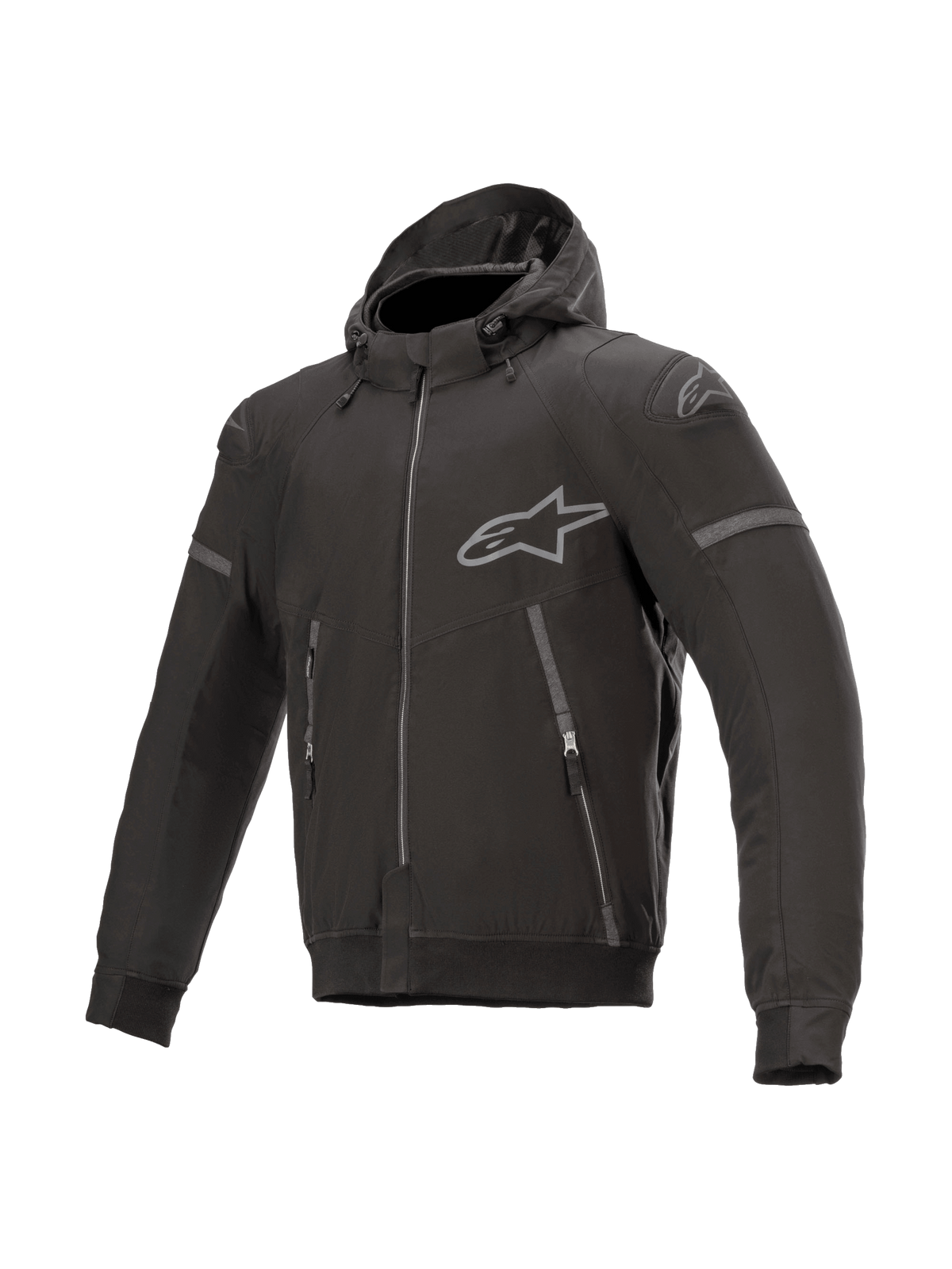アルパインスターズ SEKTOR V2 TECH HOODIE バイクジャケット Sektor Tech V2 - Black Motorcycle Jacket | Alpinestars®