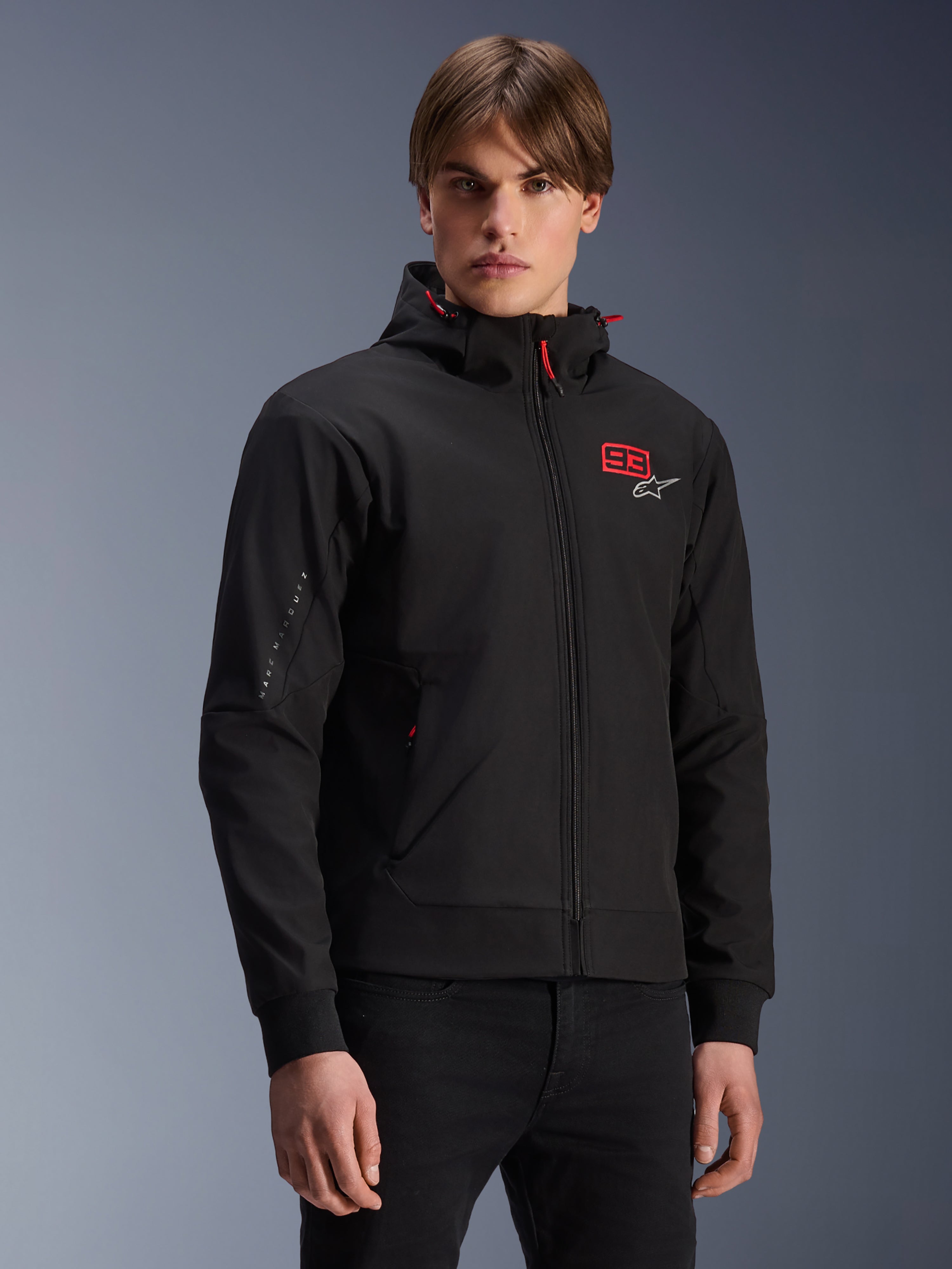 MM93 Radium Tech - Black Motorcycle Jacket | Alpinestars®