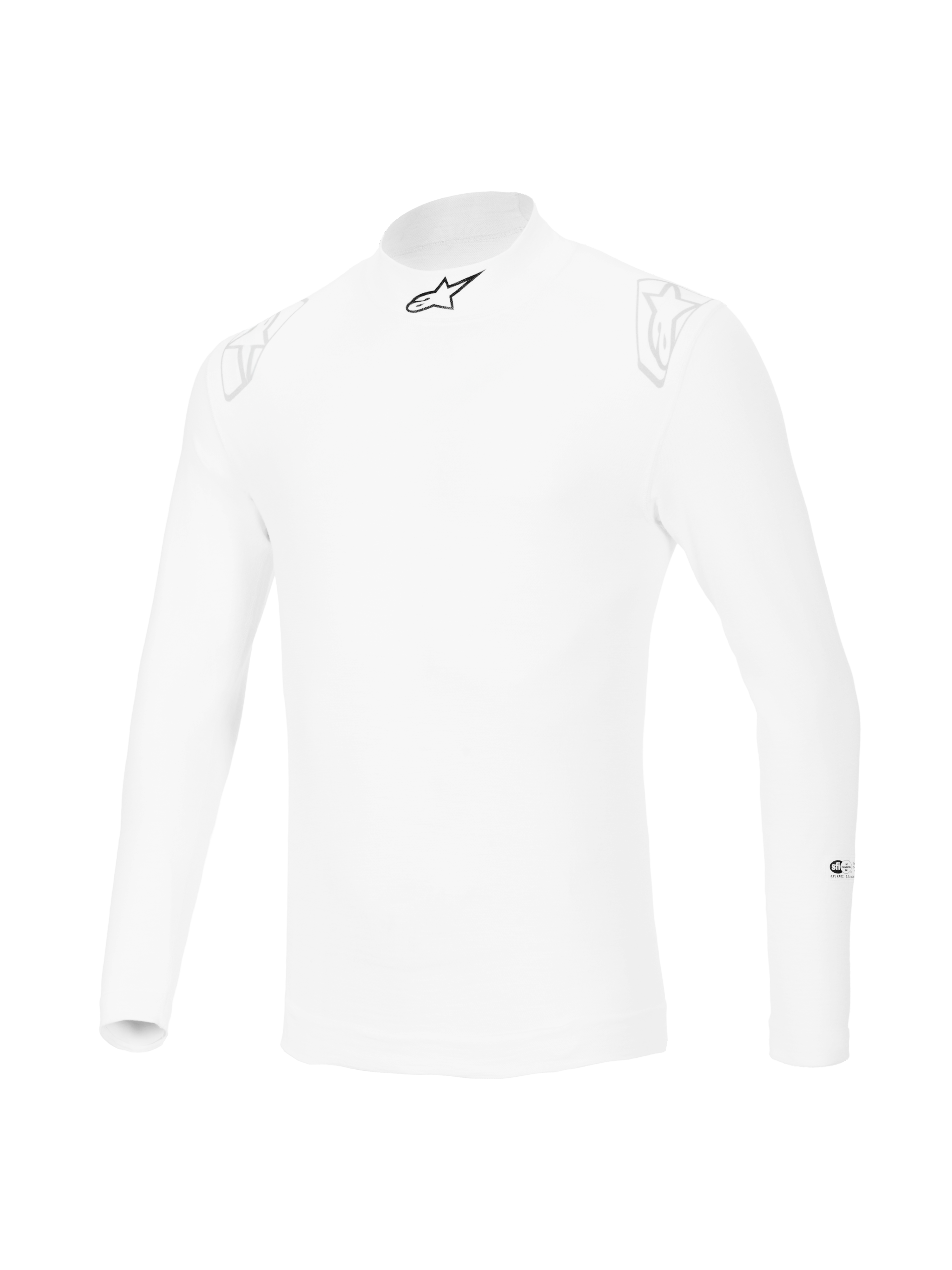 ZX Evo V3 Top Long Sleeve - White Auto Base Layer | Alpinestars®
