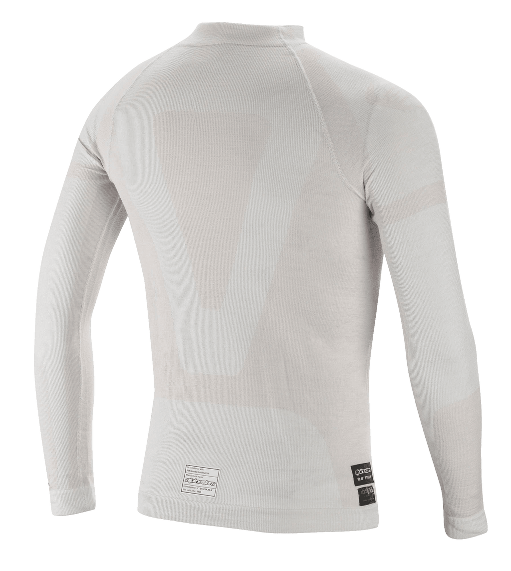 ZX Evo V2 Long Sleeve - White Gray Auto Top | Alpinestars® ZX Evo V2 Long Sleeve - White Gray Auto Top | Alpinestars®